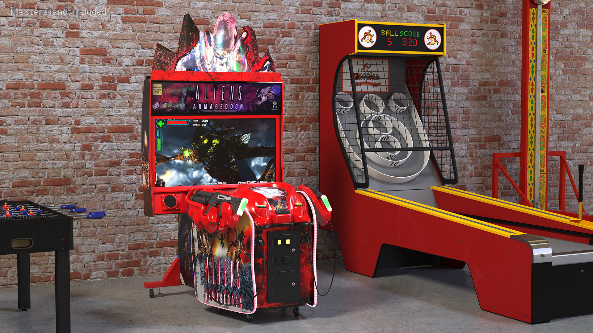 Aliens Armageddon Arcade Shooting Game On State 3D
