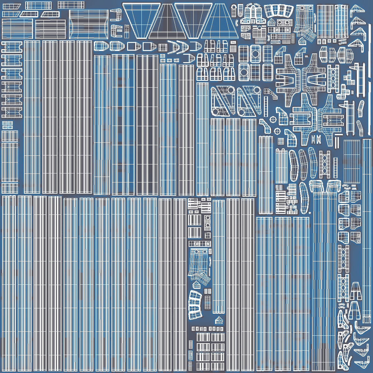 3D Seedbed Cultivator model