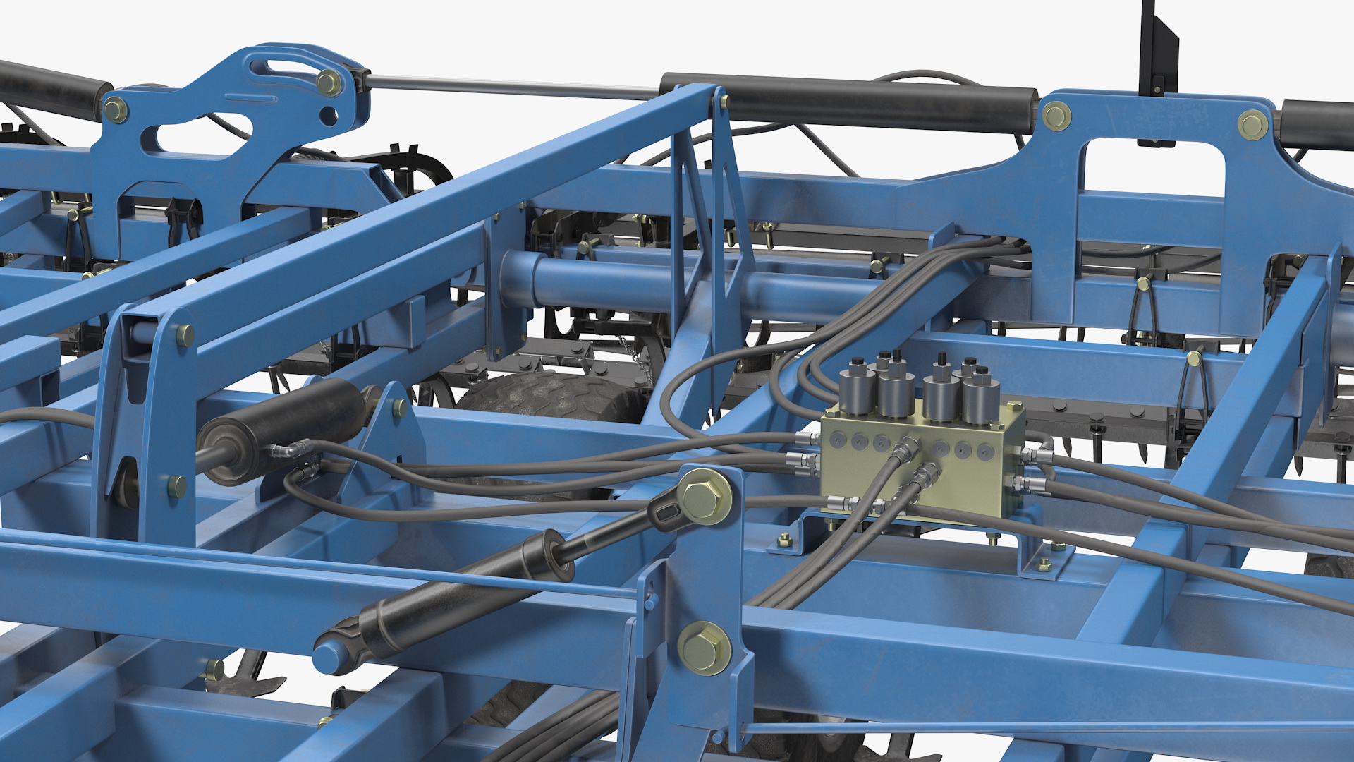 3D Seedbed Cultivator model