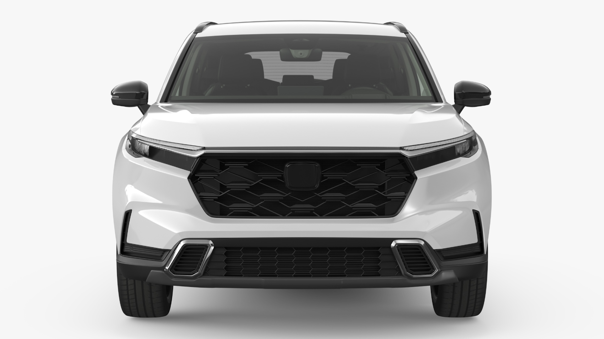 3D model City SUV White Simplified
