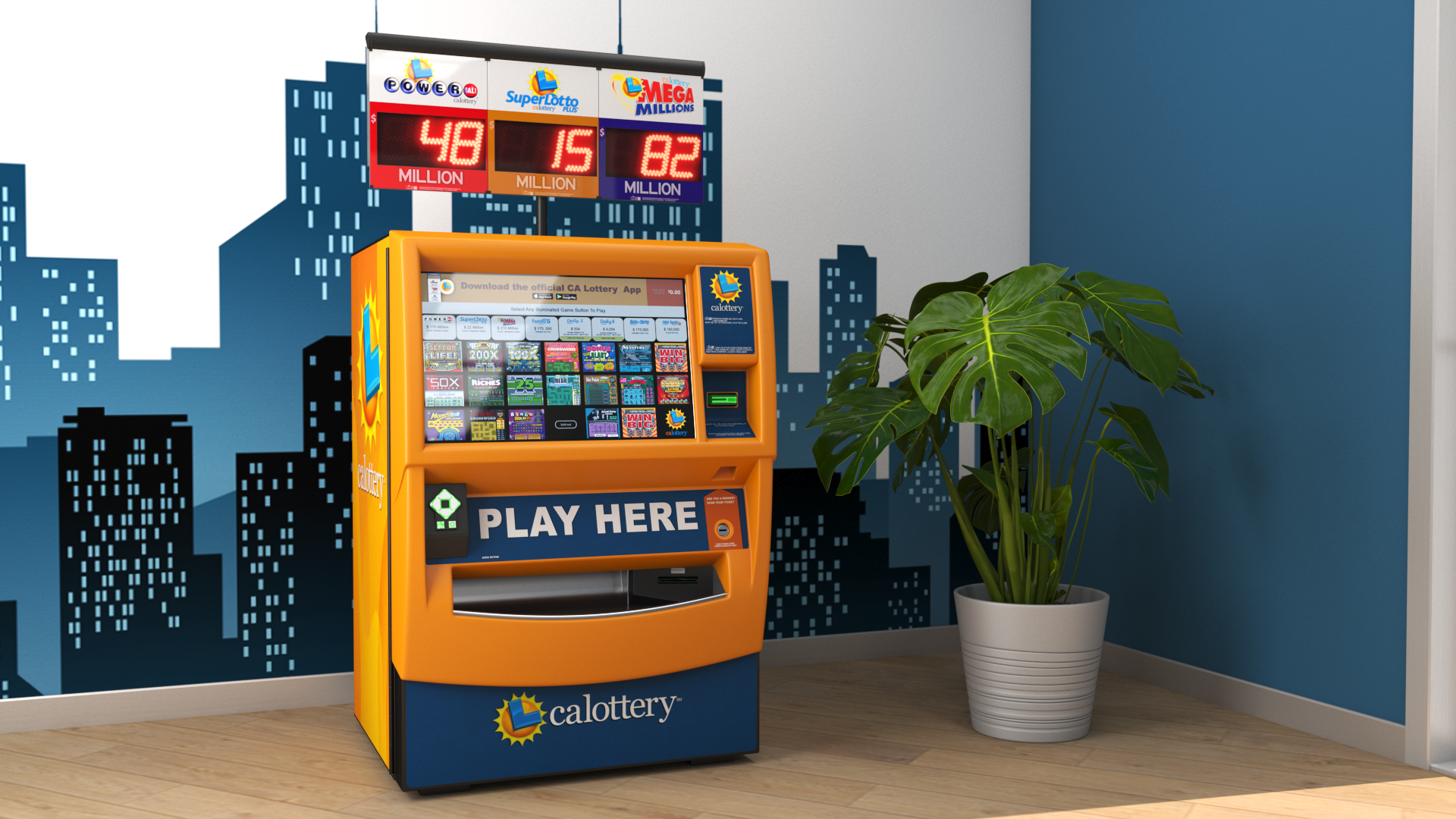 Calottery Lottery Machine