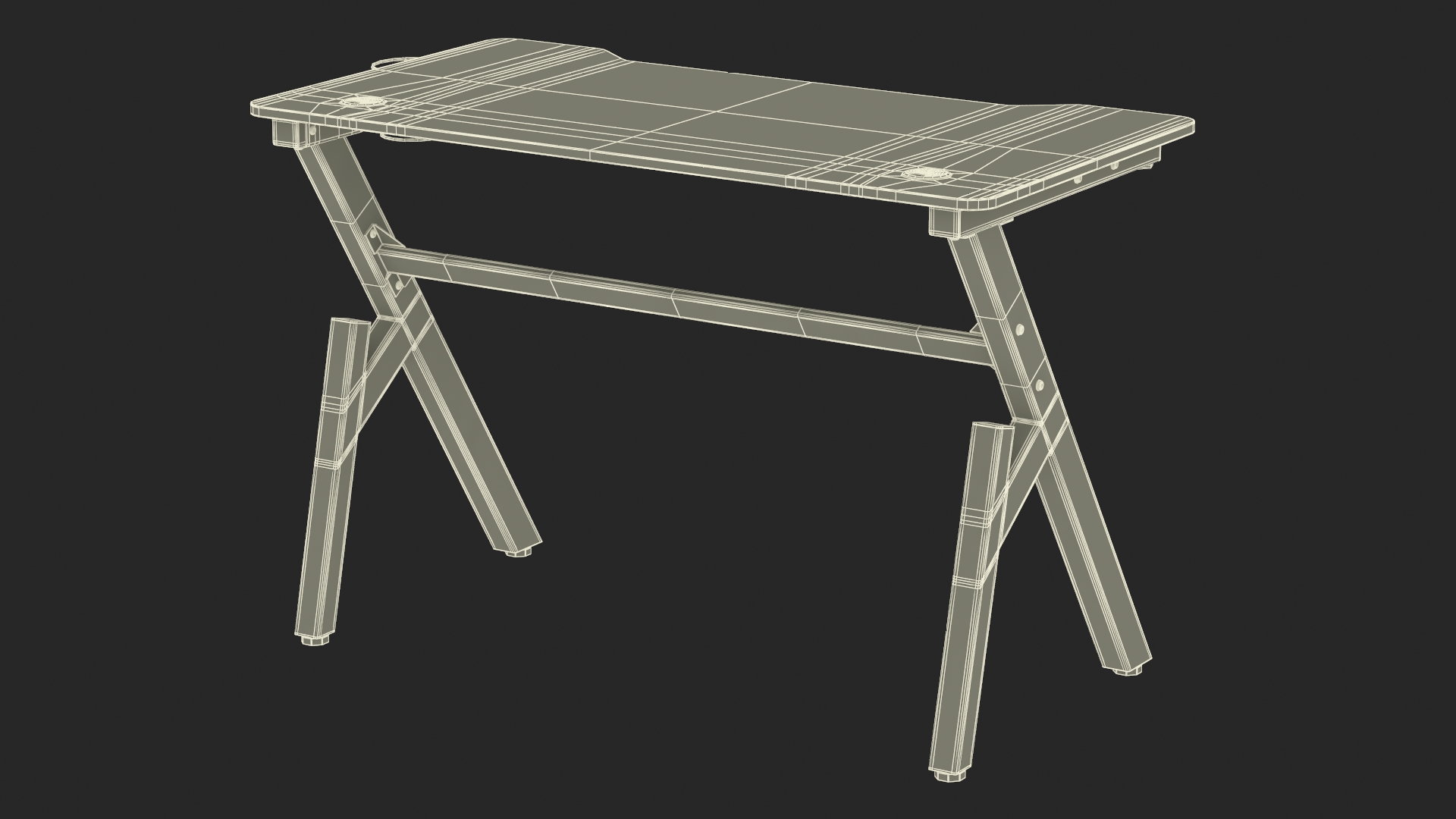 Computer Table for Gamer 3D model