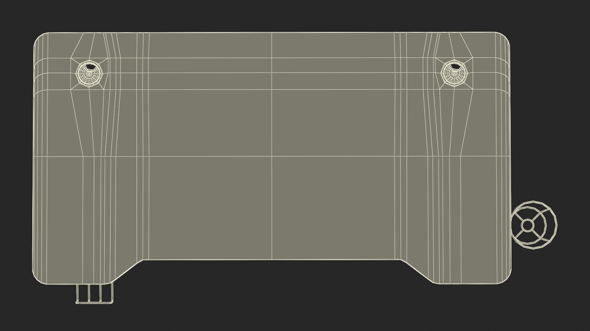 Computer Table for Gamer 3D model