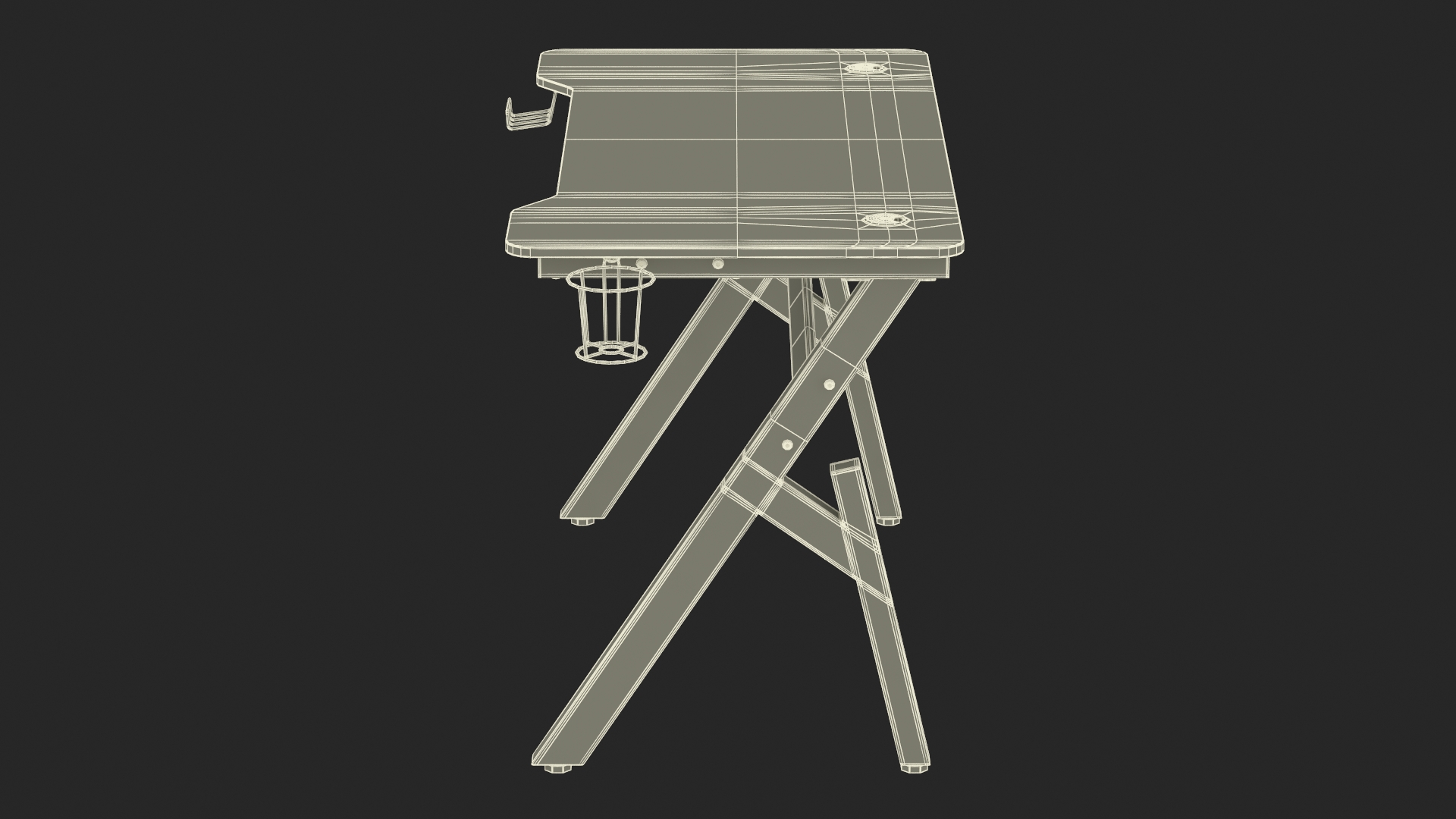 Computer Table for Gamer 3D model