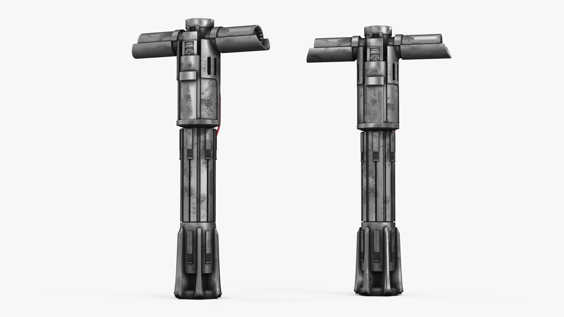 Kylo Rens Lightsaber Off 3D model