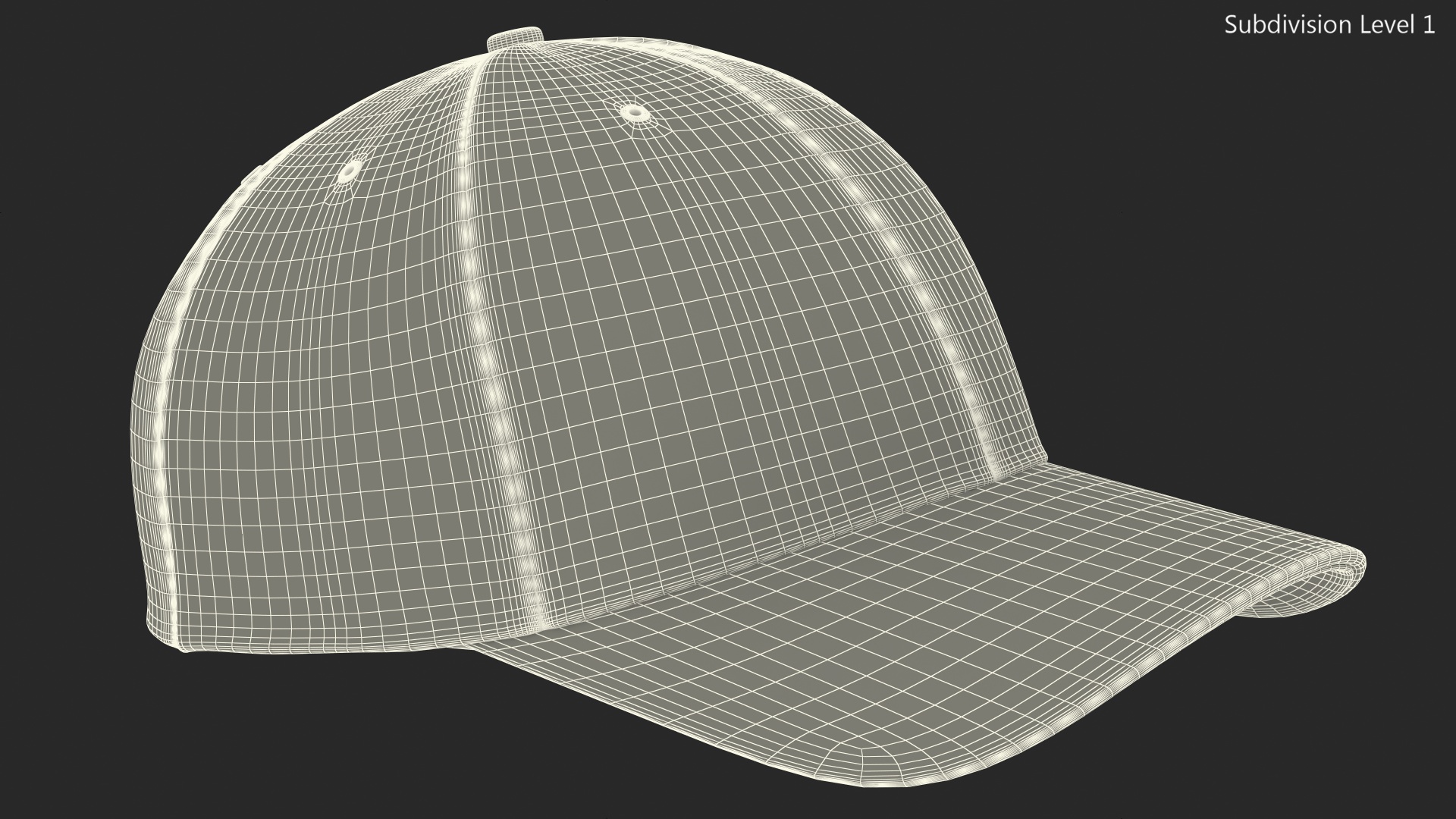 3D Cap Cotton Khaki Pixel Your Brand model