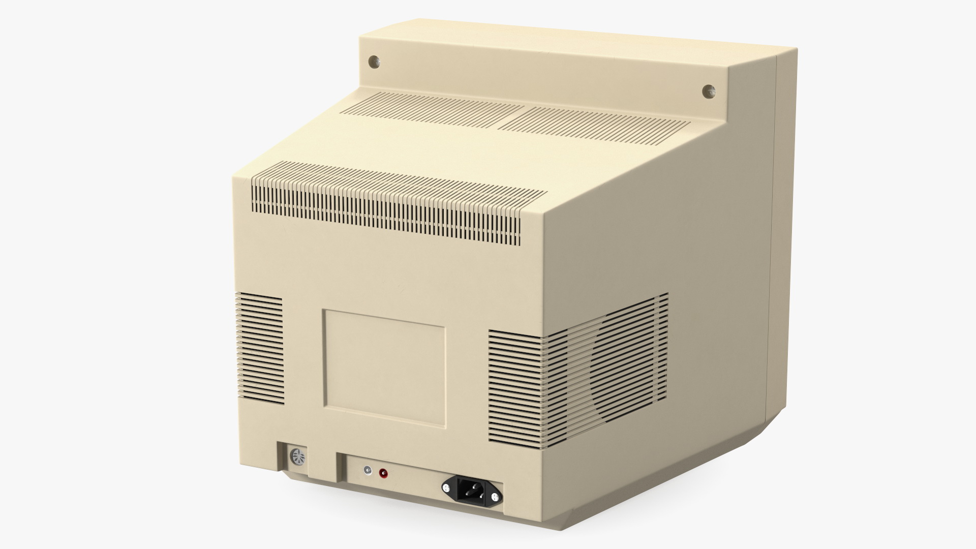 Old CRT Computer Monitor Display 3D
