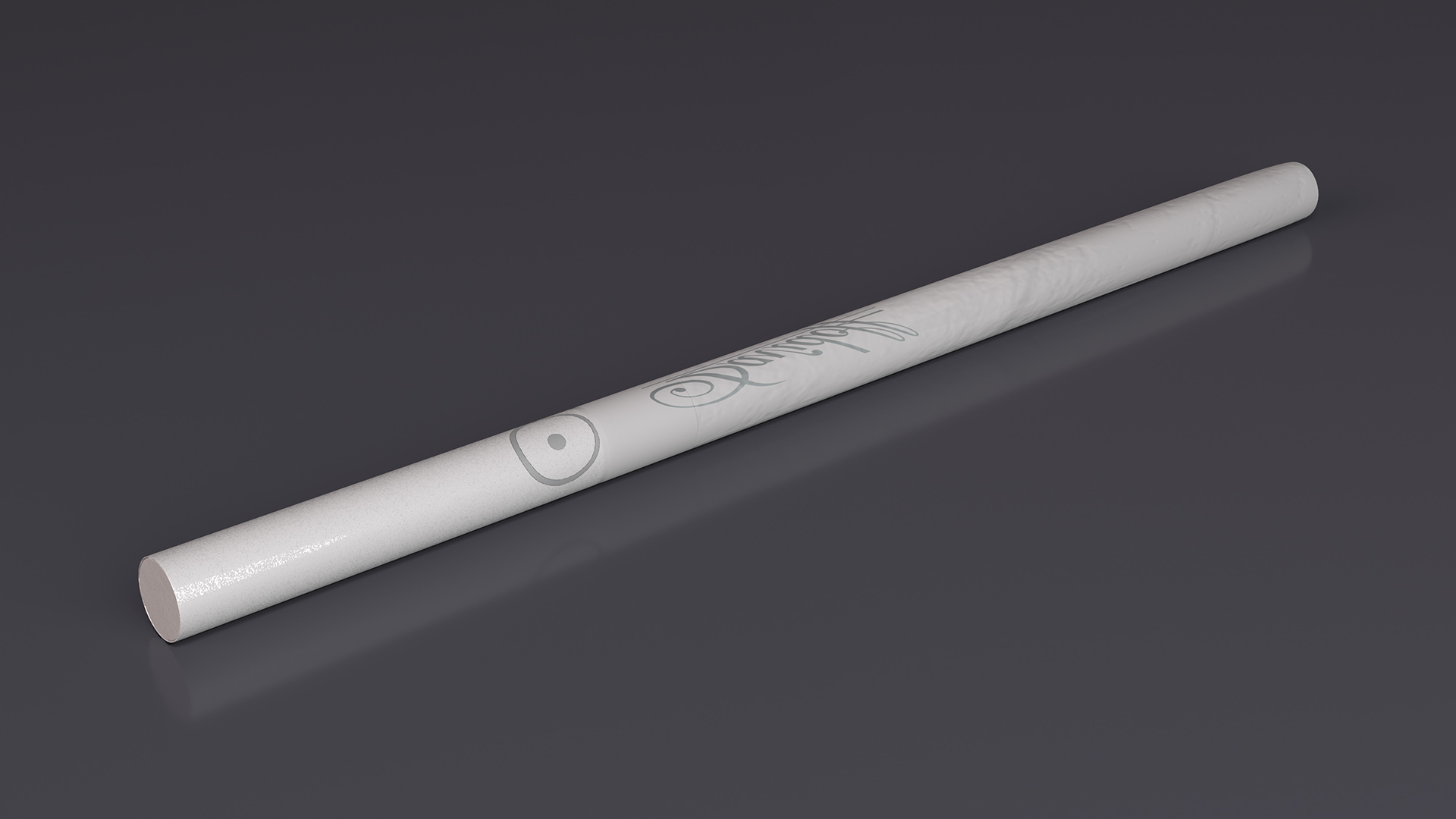 3D model Cigarette Davidoff White Super Slim