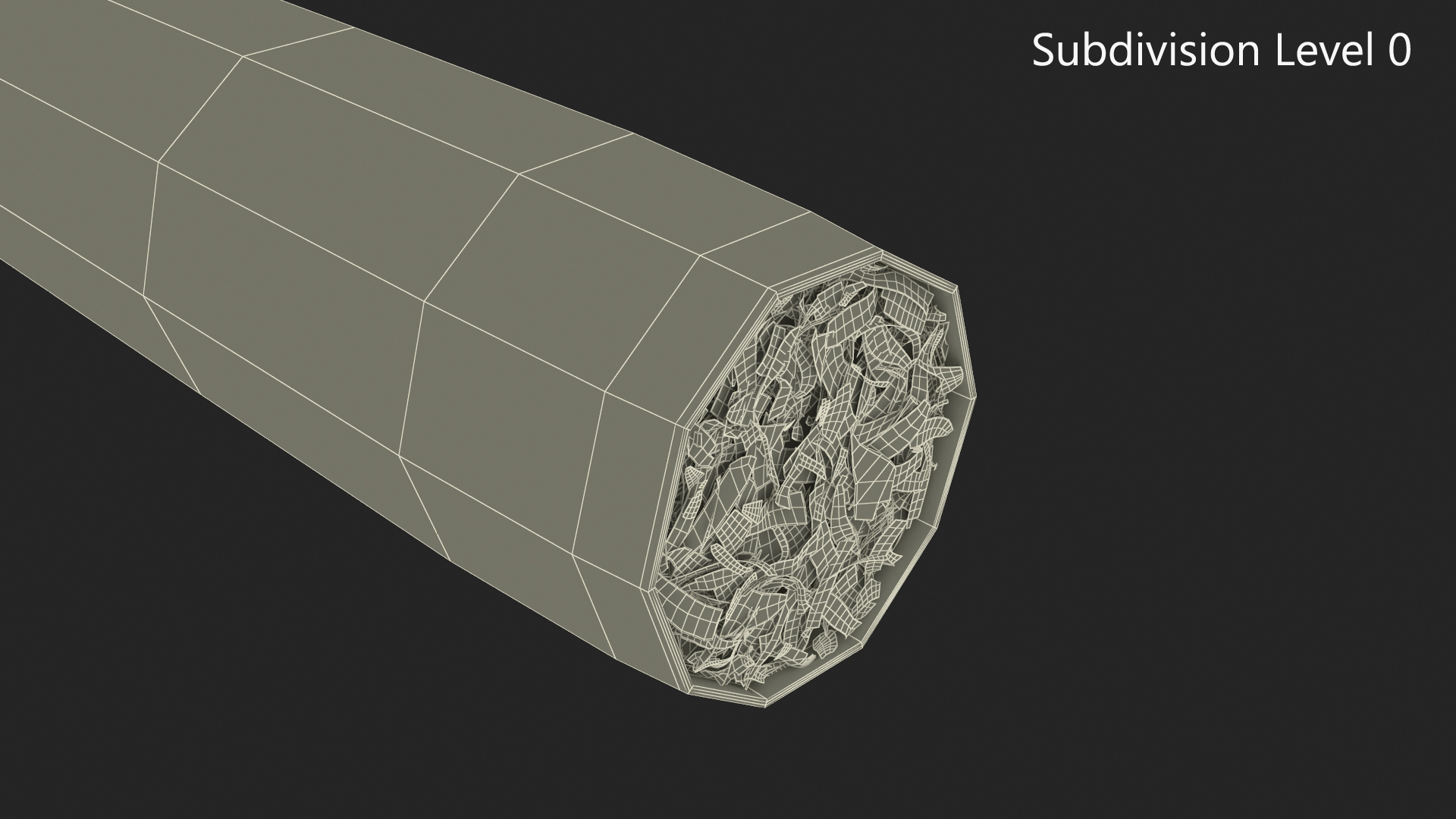 3D model Cigarette Davidoff White Super Slim