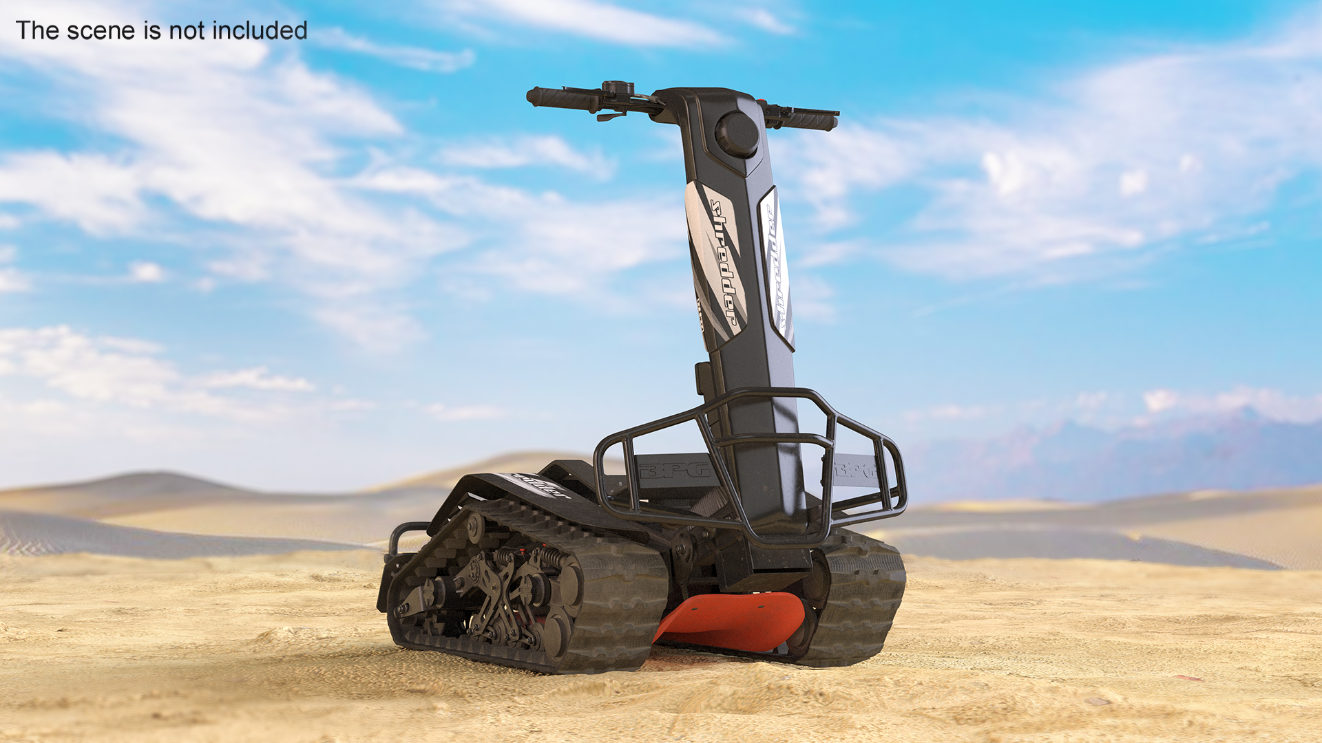 Dusted Stands Up DTV Shredder 3D model