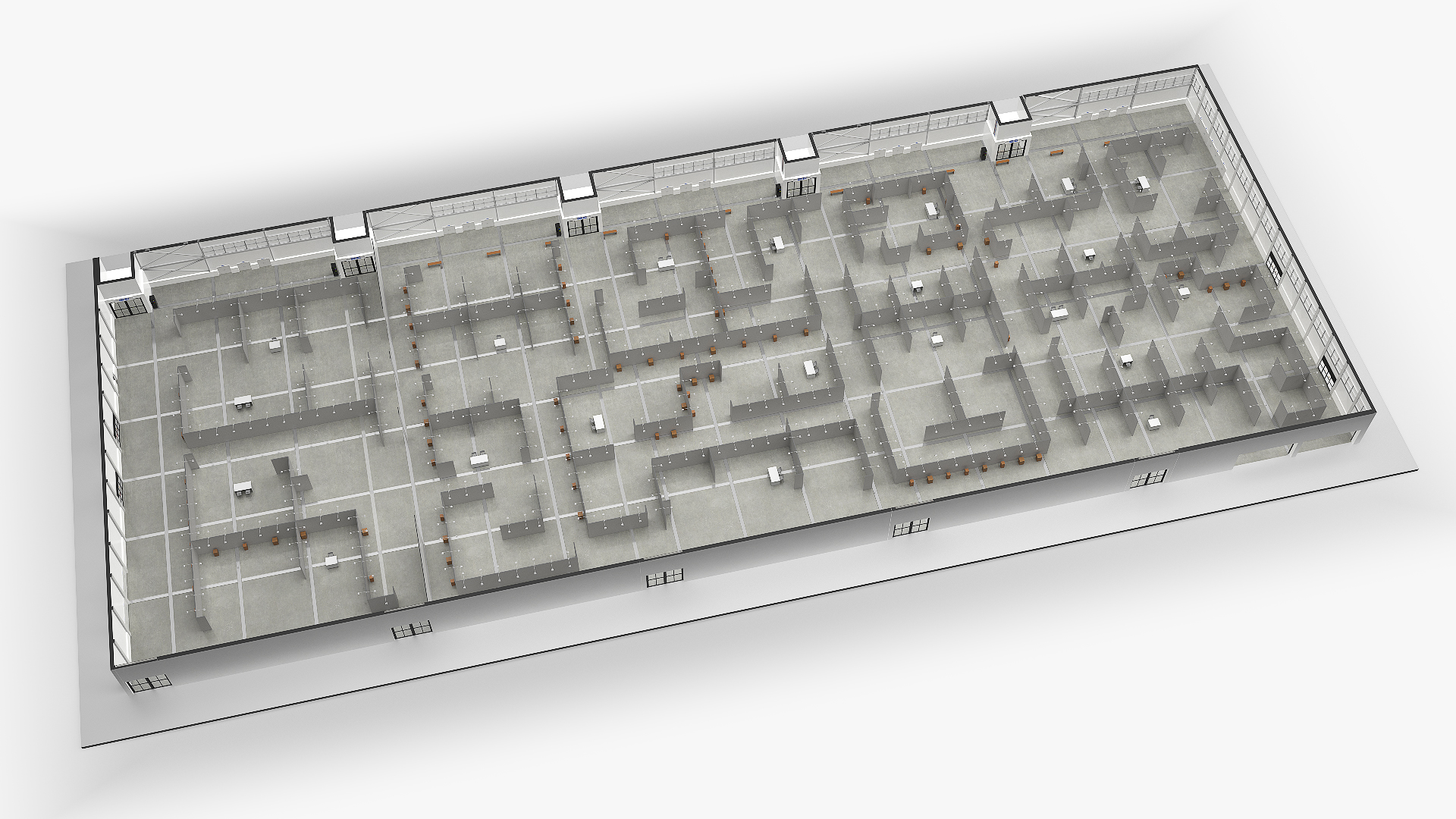 3D model Exhibition Structure