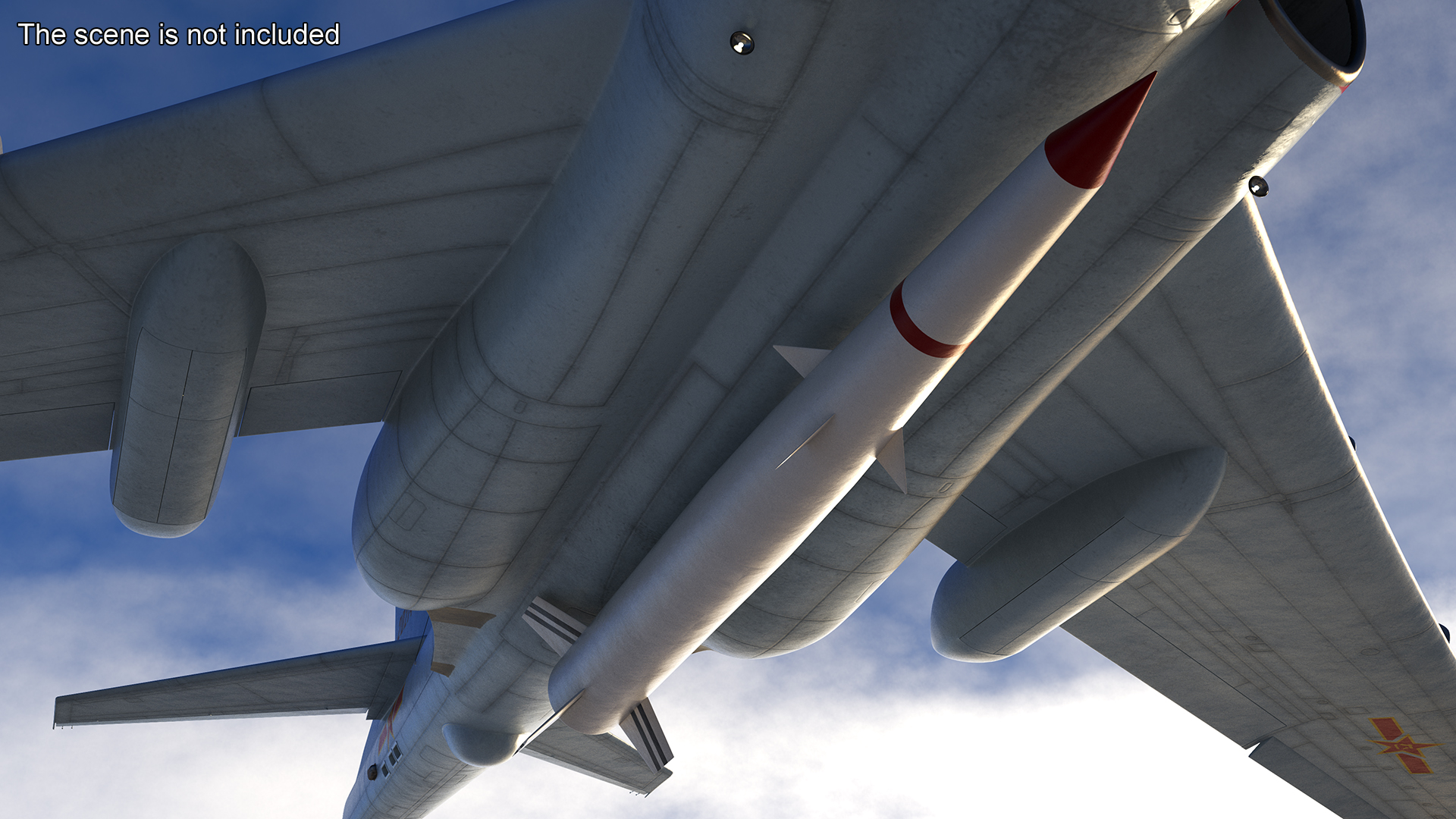 3D Strategic Strike Weapon model