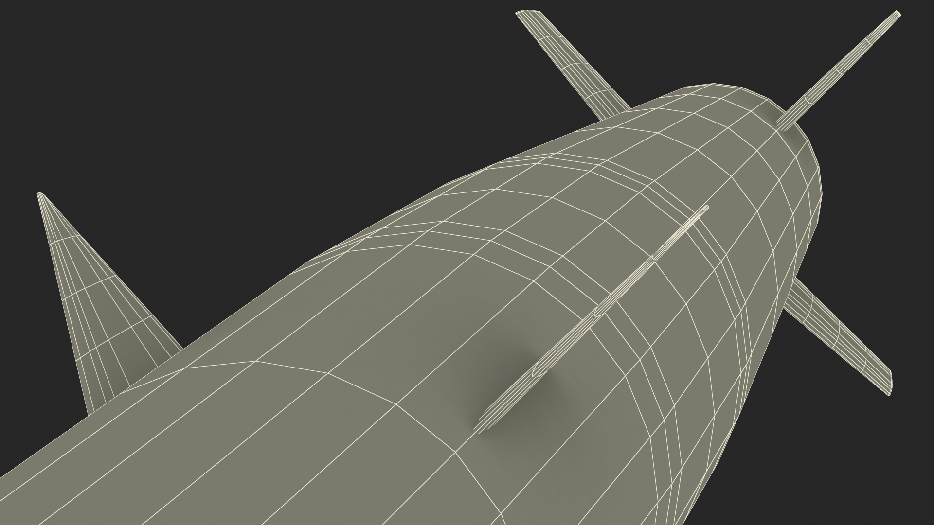 3D Strategic Strike Weapon model