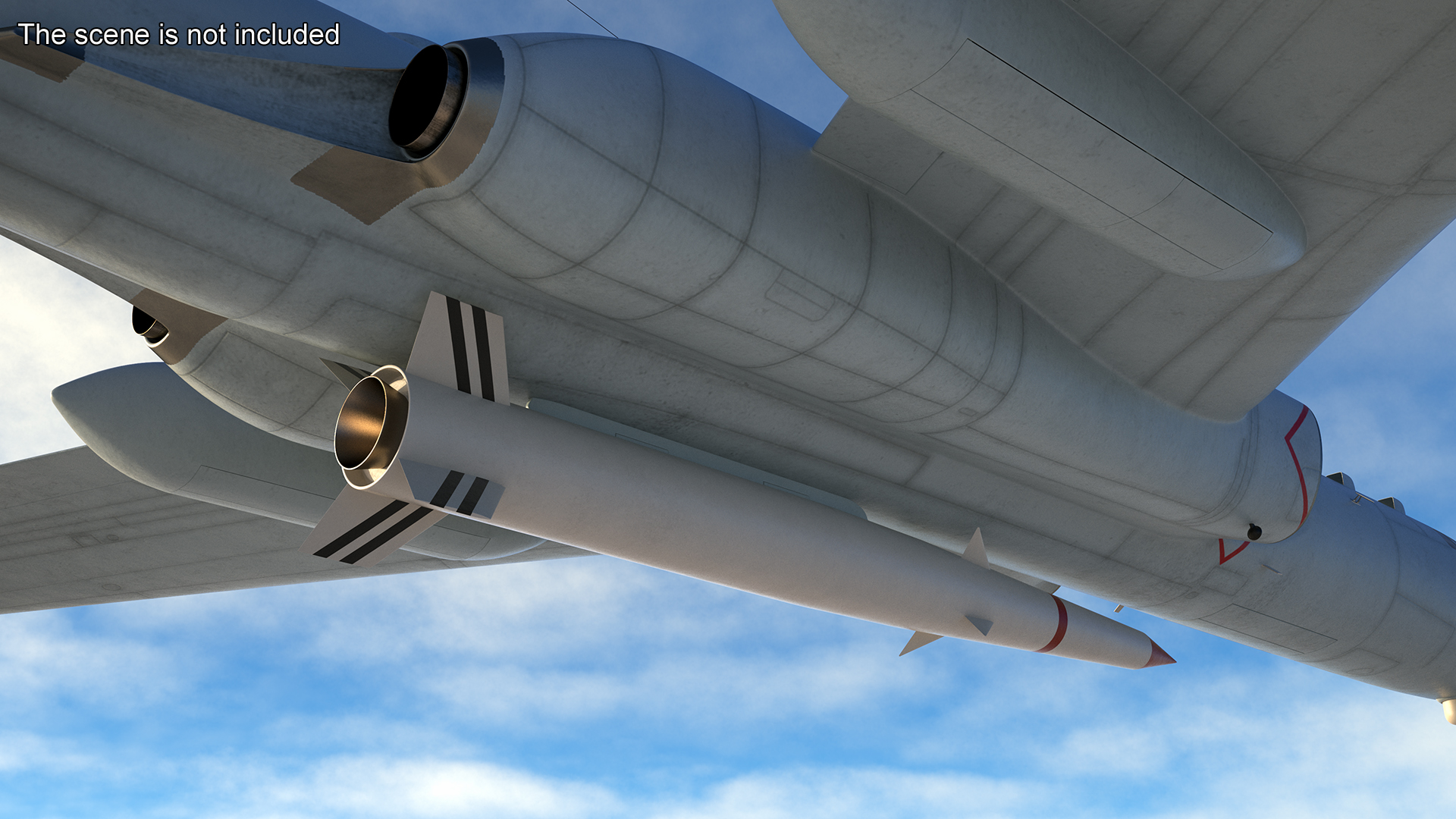 3D Strategic Strike Weapon model