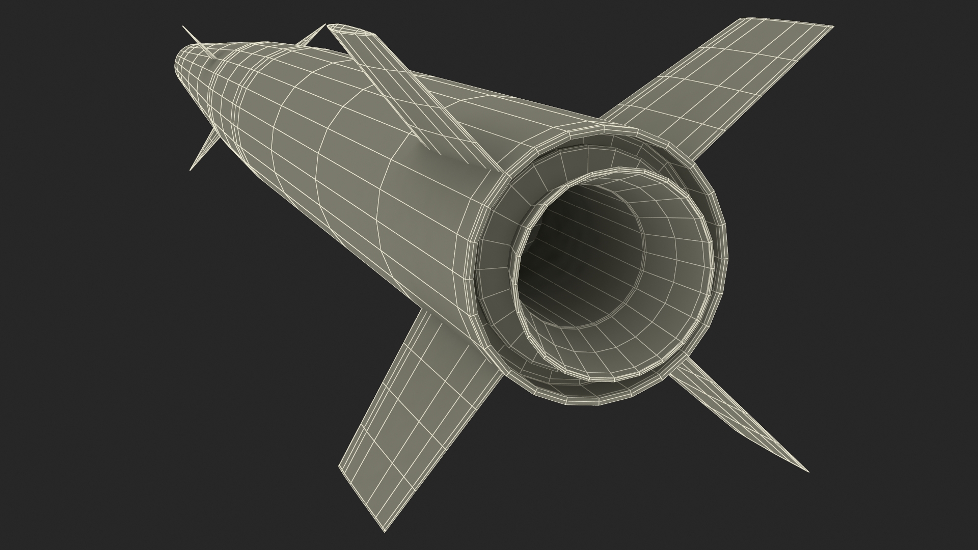 3D Strategic Strike Weapon model