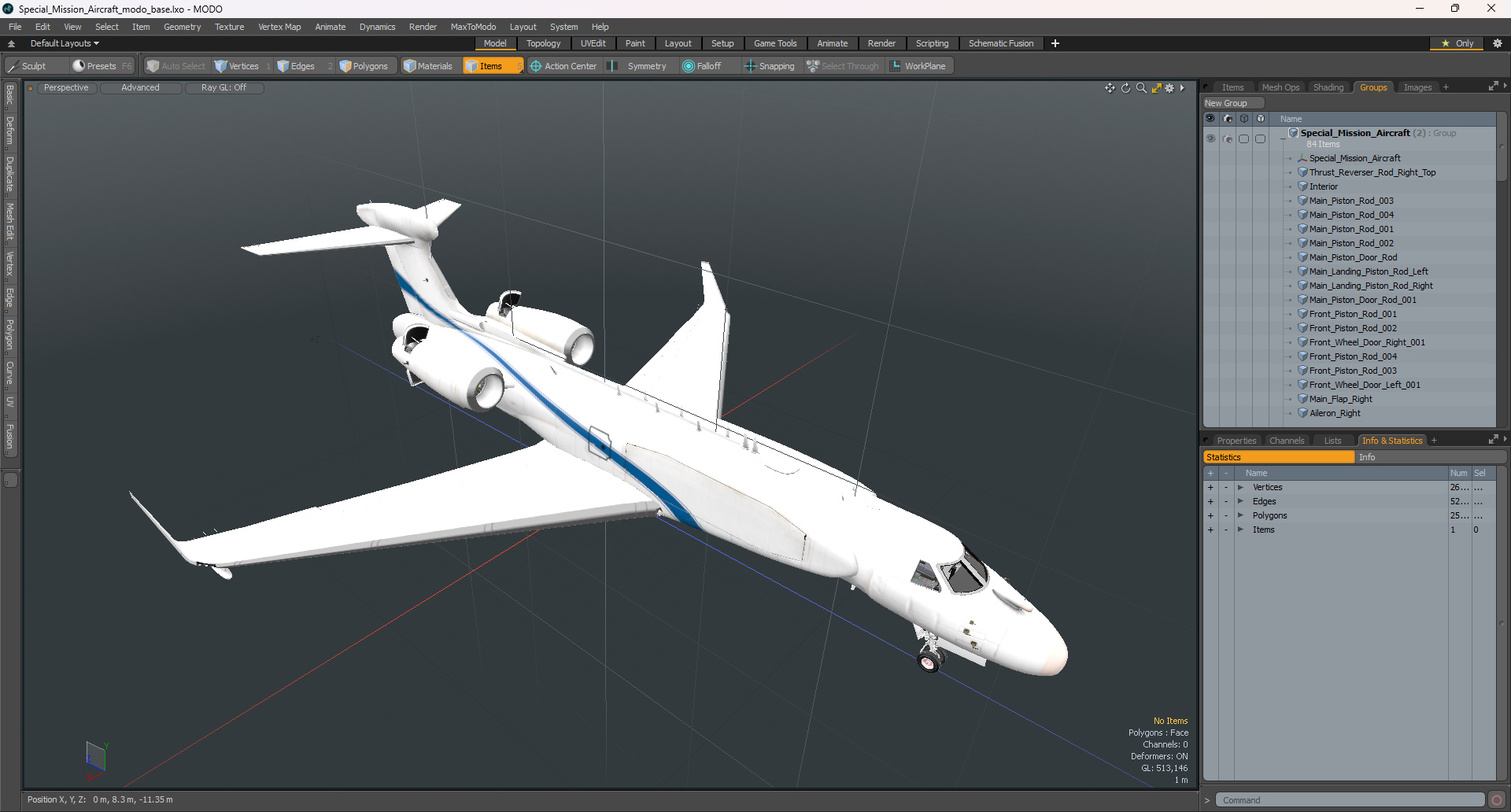 Special Mission Aircraft 3D model