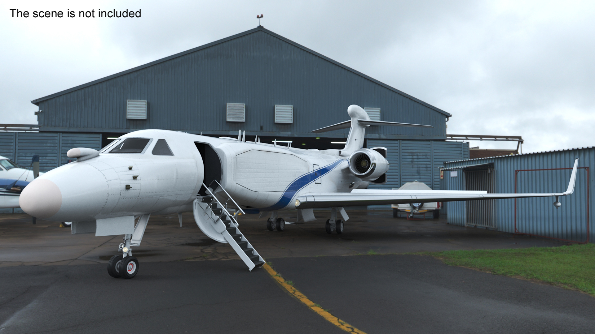 Special Mission Aircraft 3D model
