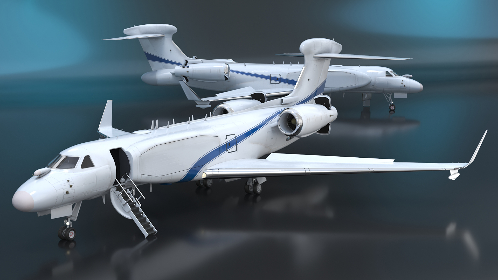 Special Mission Aircraft 3D model