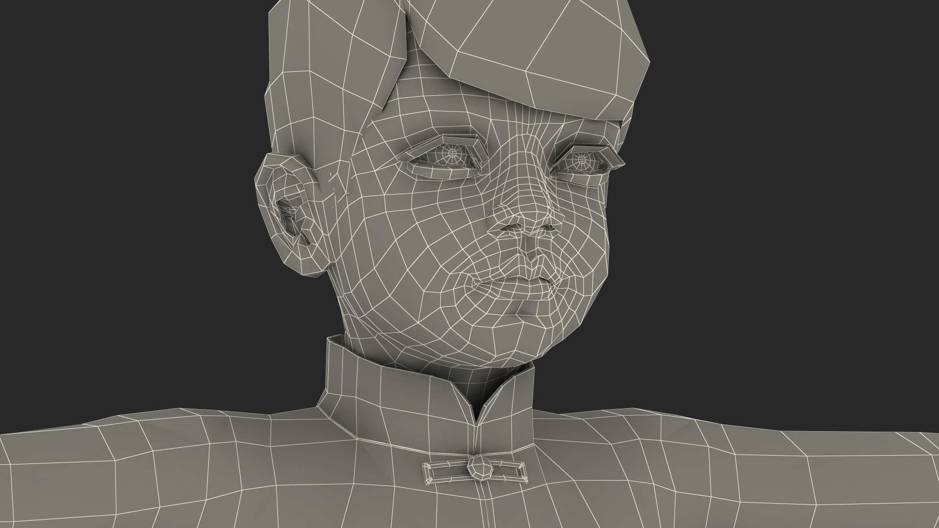 3D Chinese Boy Dragon Silk Costume Rigged model