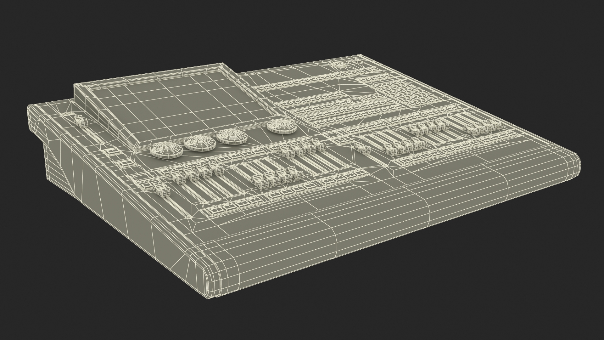 3D Code Master Light Controller Turned On model