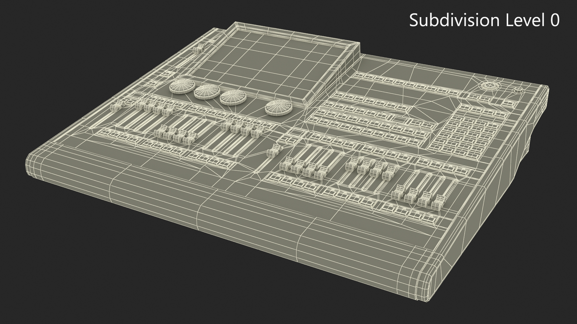 3D Code Master Light Controller Turned On model