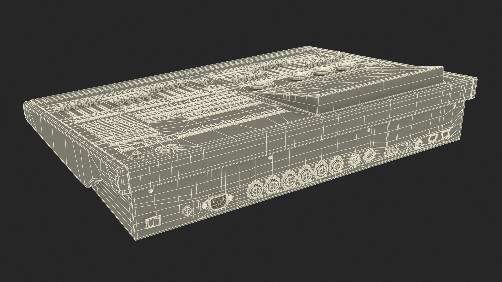 3D Code Master Light Controller Turned On model