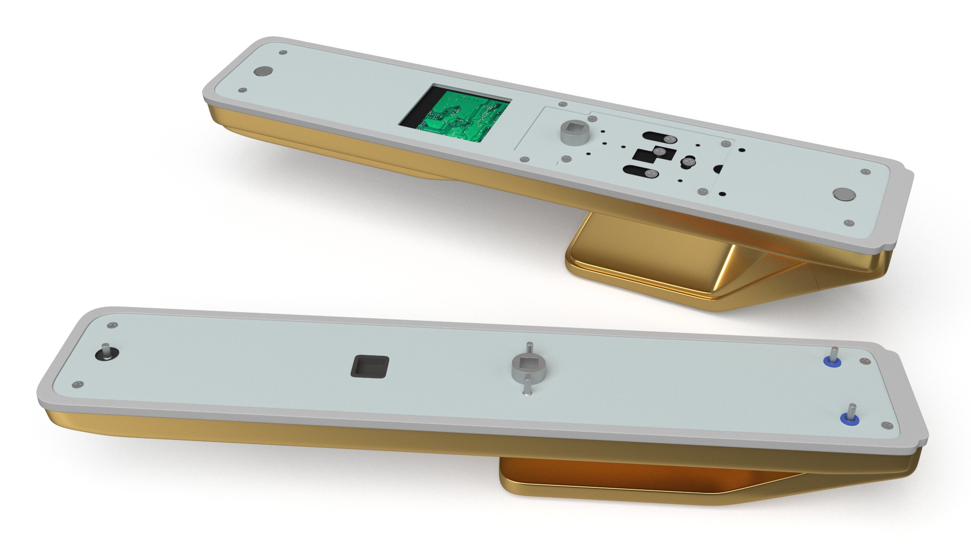 3D model Smart Lock Gold