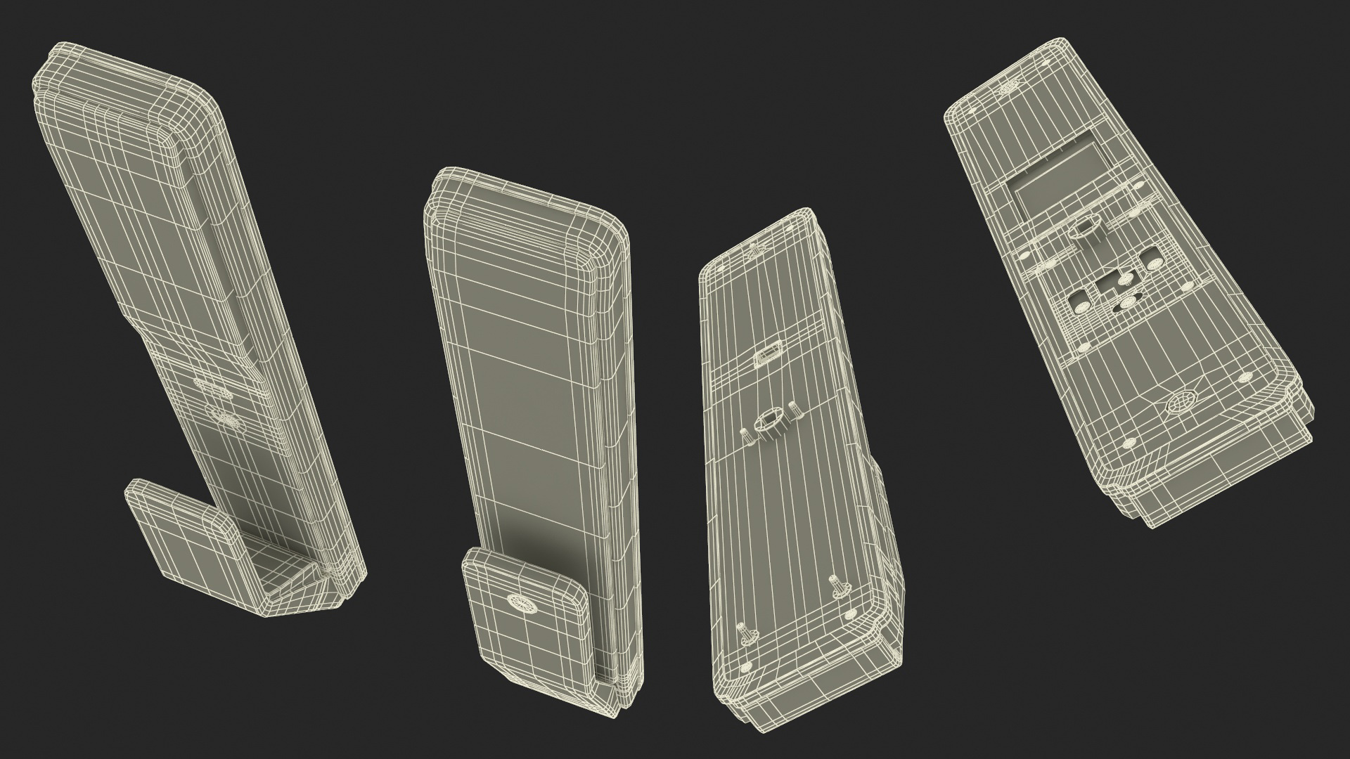 3D model Smart Lock Gold