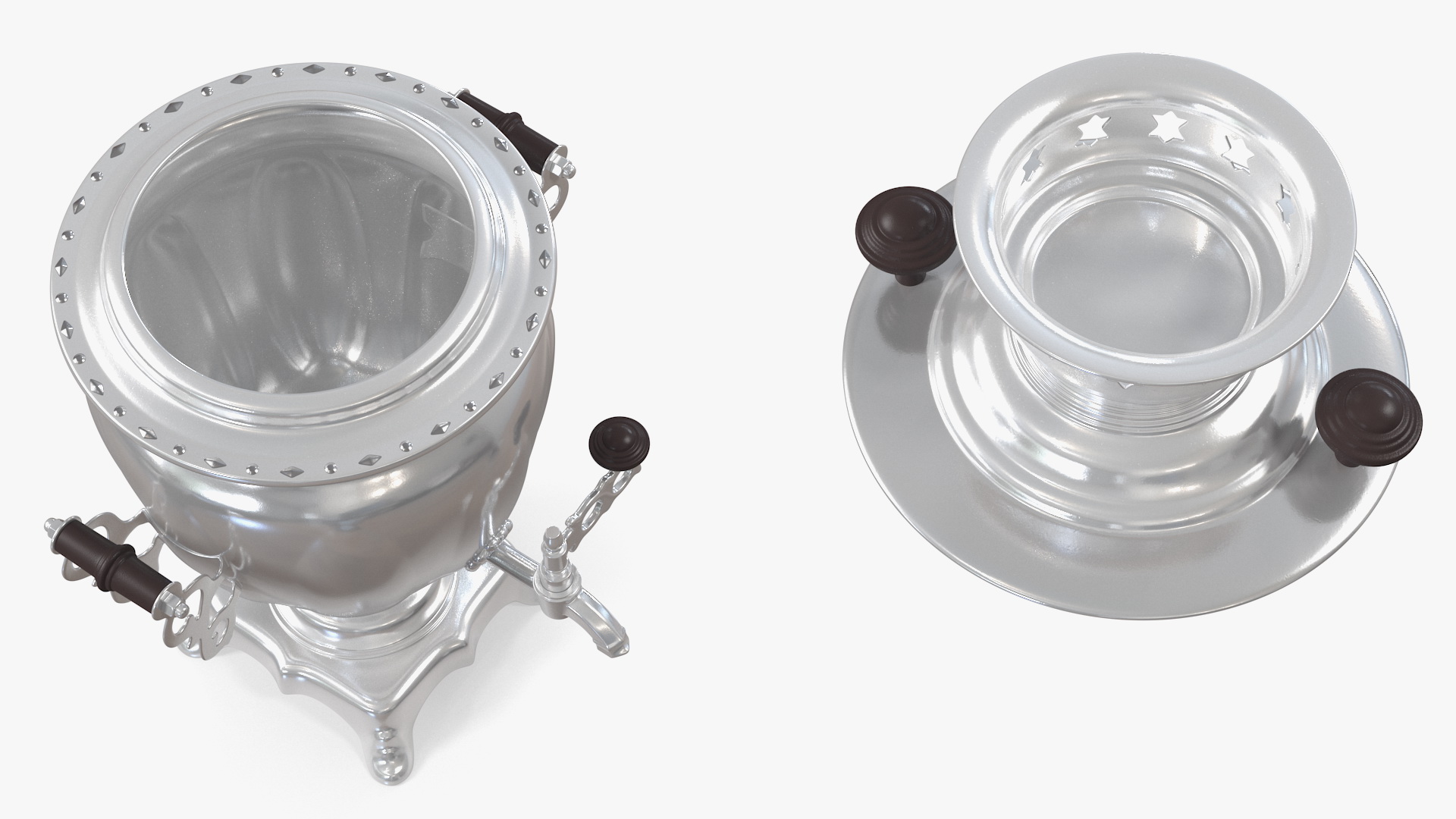 Russian Vintage Electric Samovar 3D