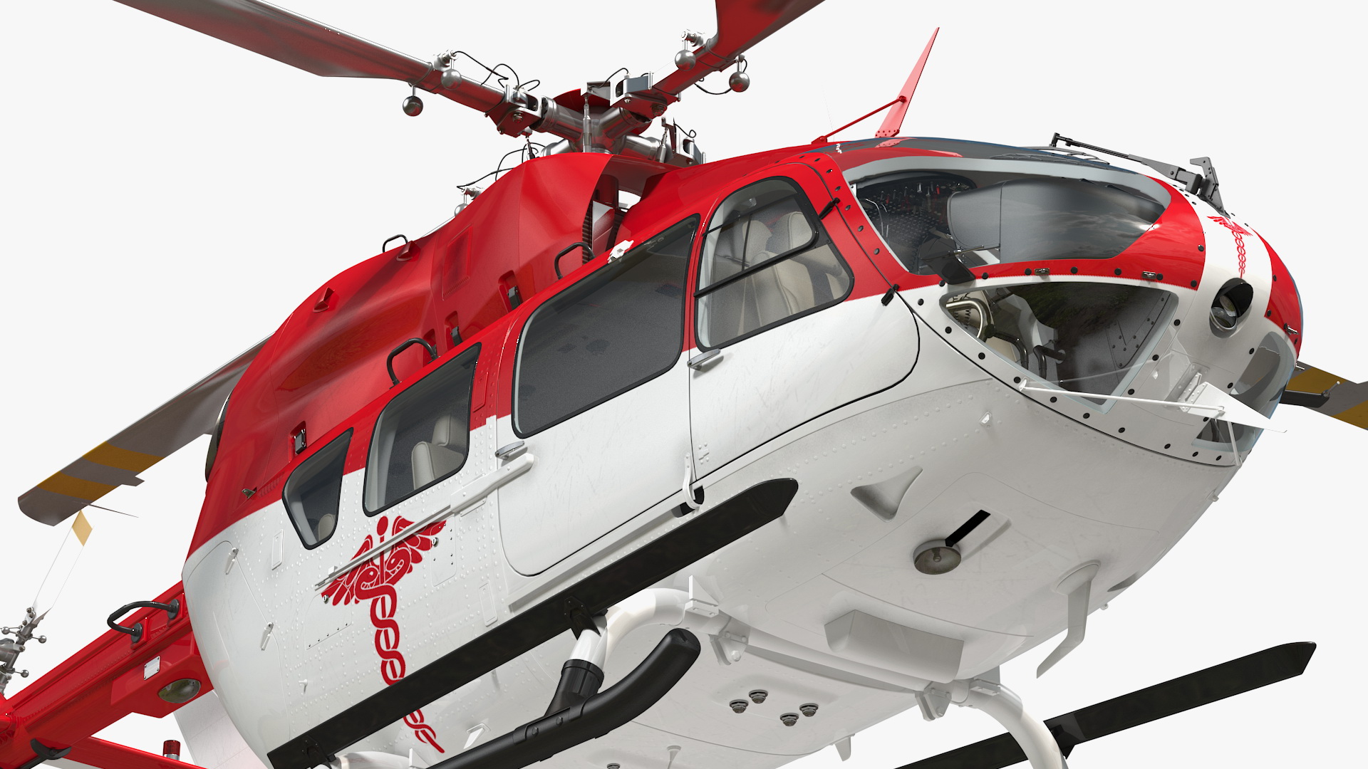 3D Medical Helicopter model