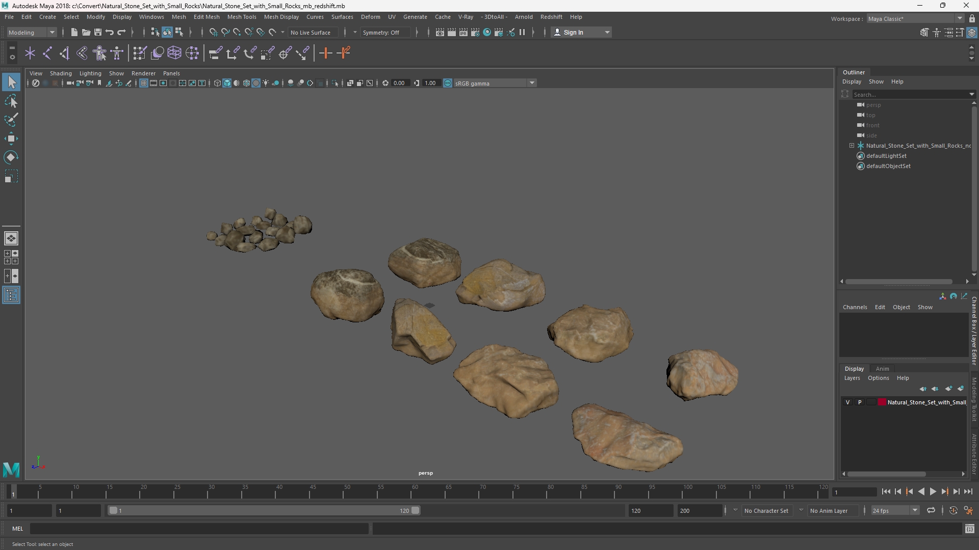 Natural Stone Set with Small Rocks - view 11