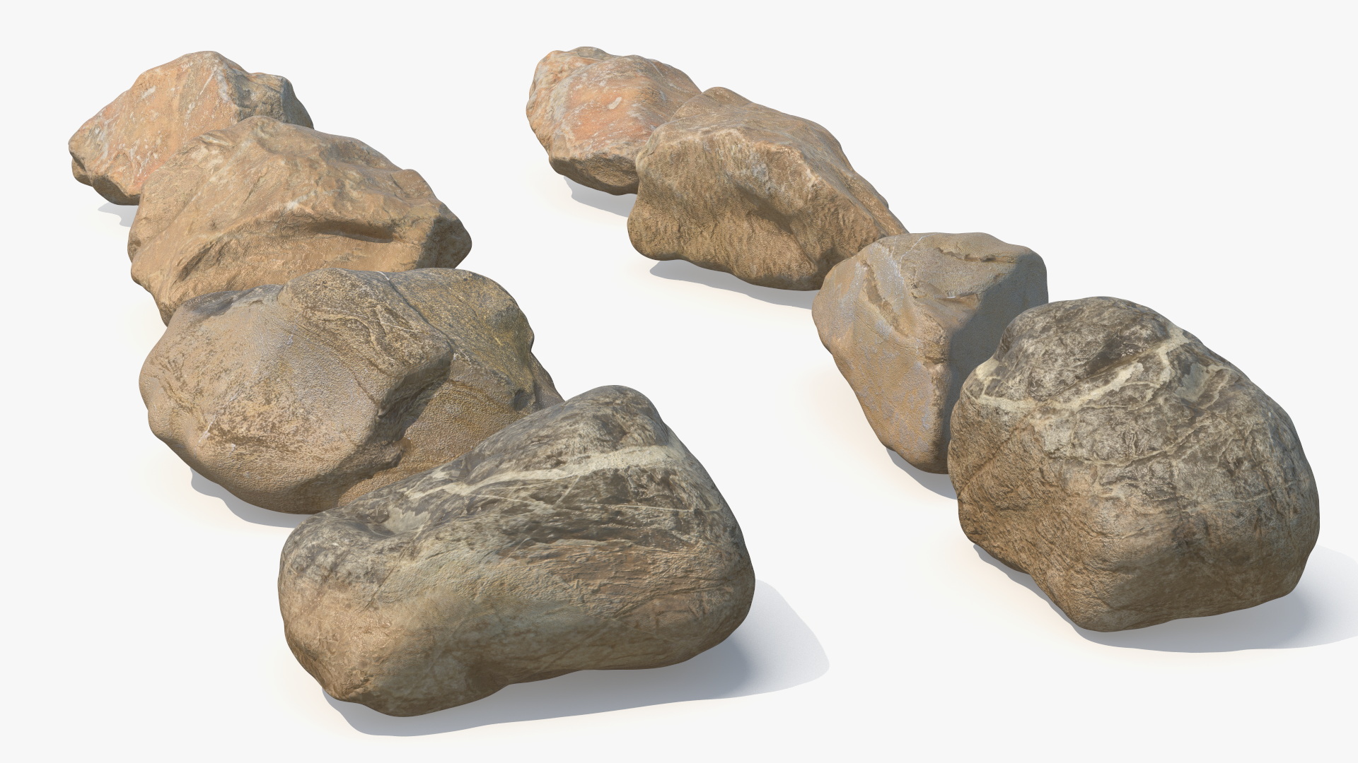 Natural Stone Set with Small Rocks - view 6