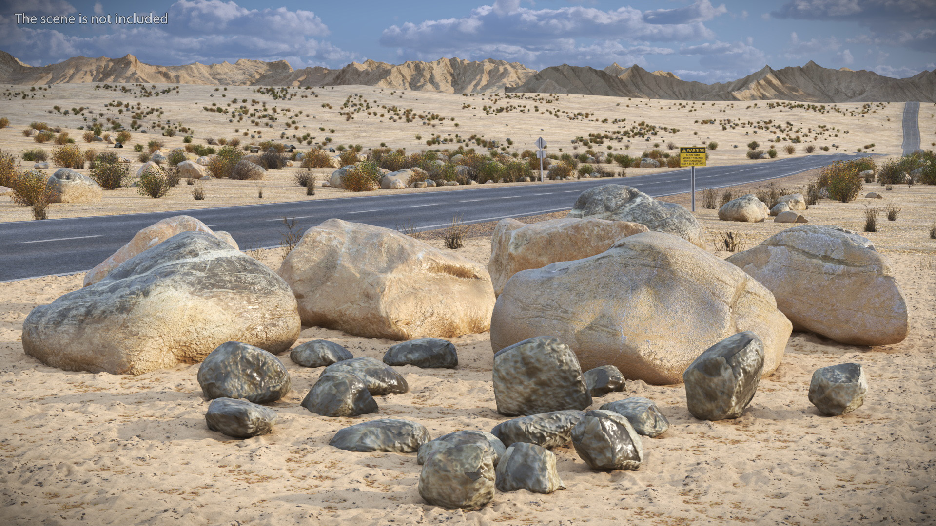 Natural Stone Set with Small Rocks - view 2