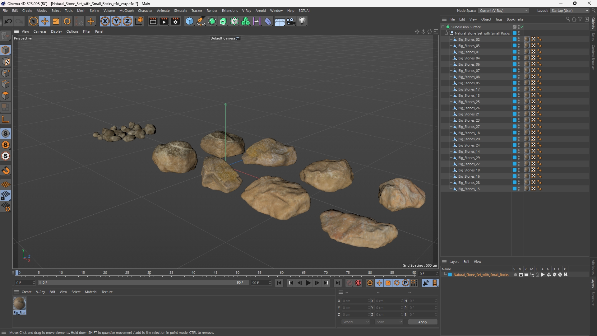 Natural Stone Set with Small Rocks - view 12