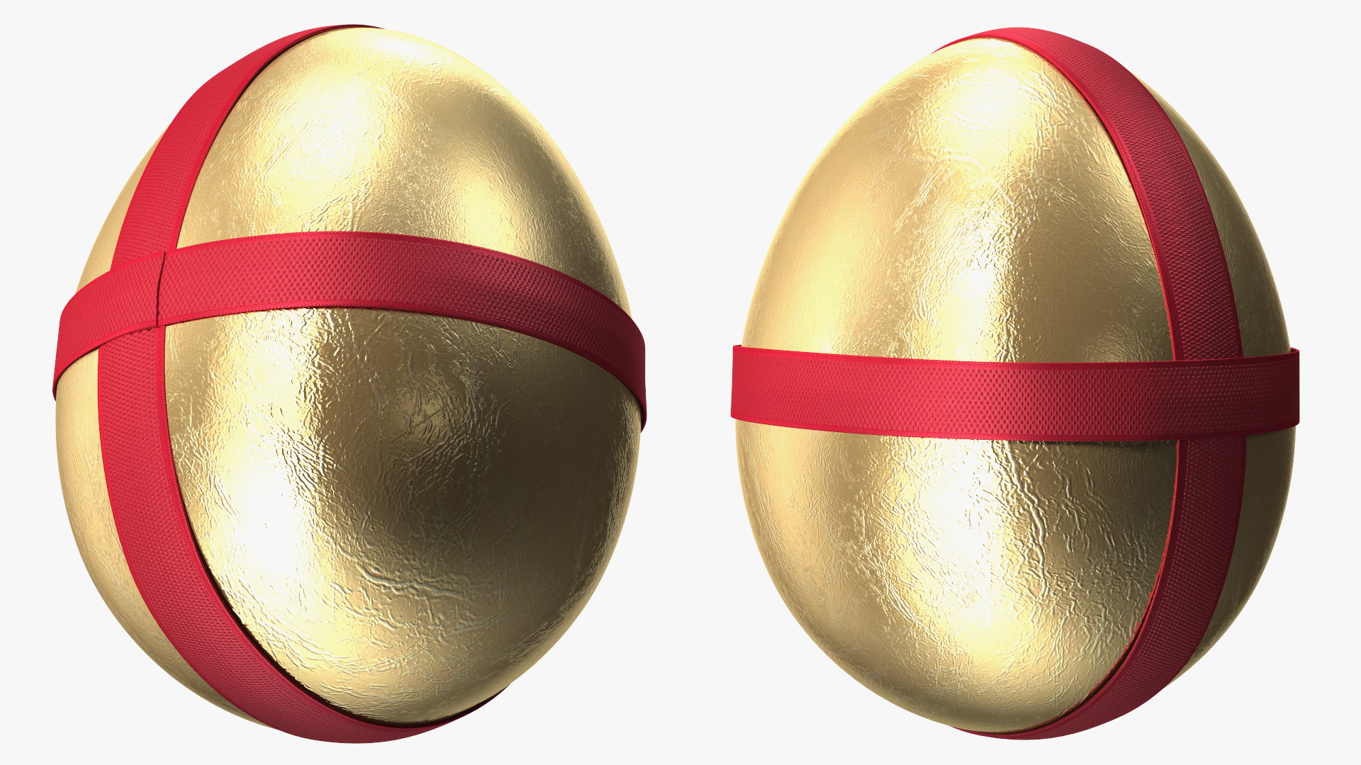 Golden Easter Egg 3D