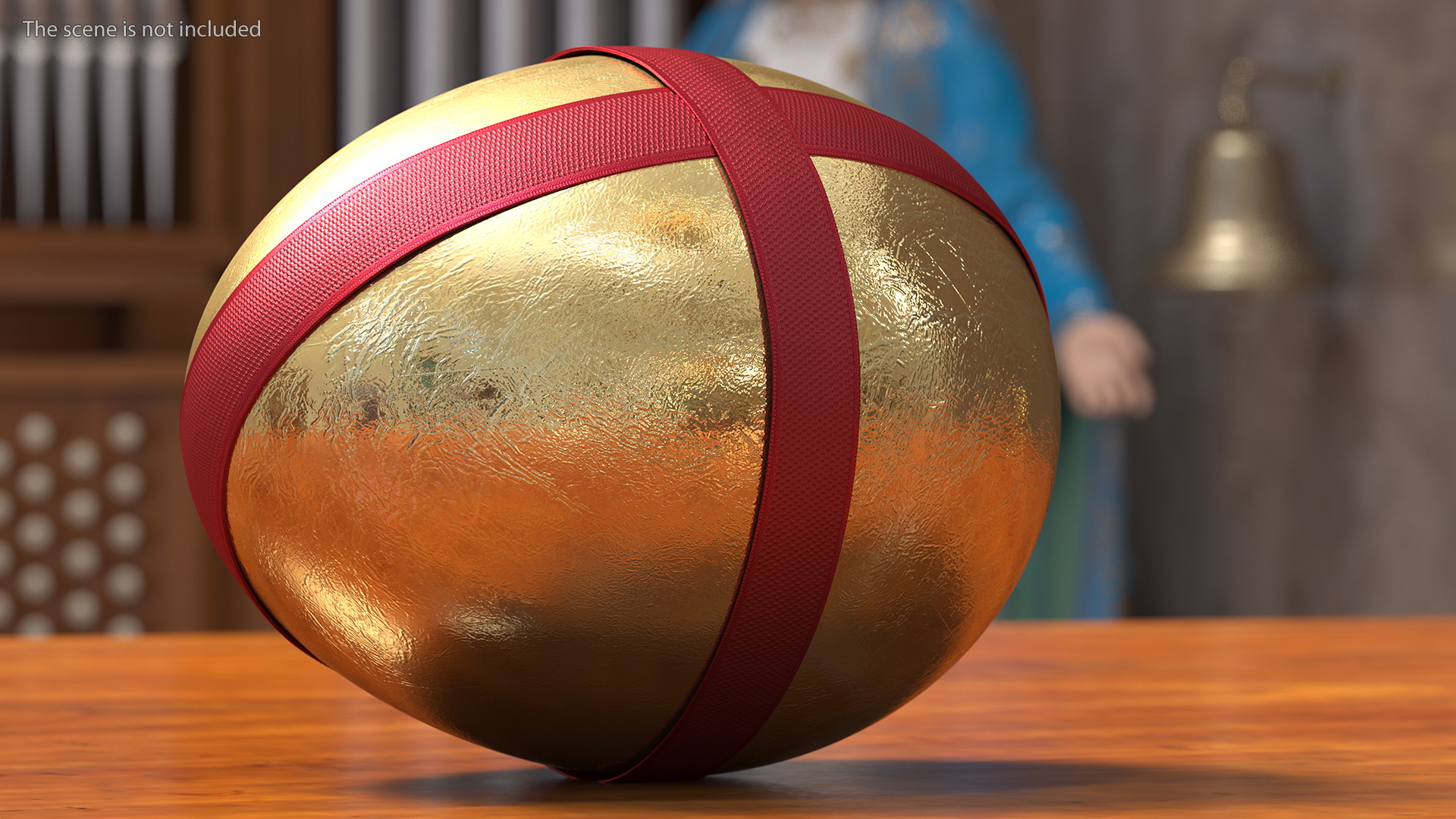 Golden Easter Egg 3D