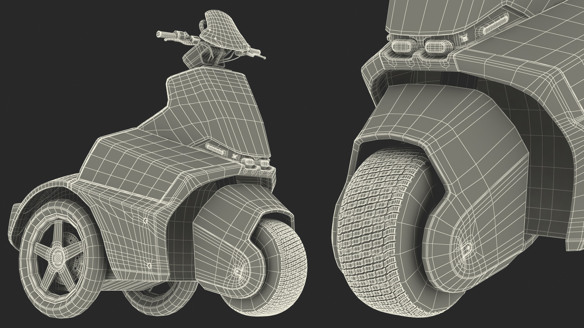 3D Segway SE 3 Patroller