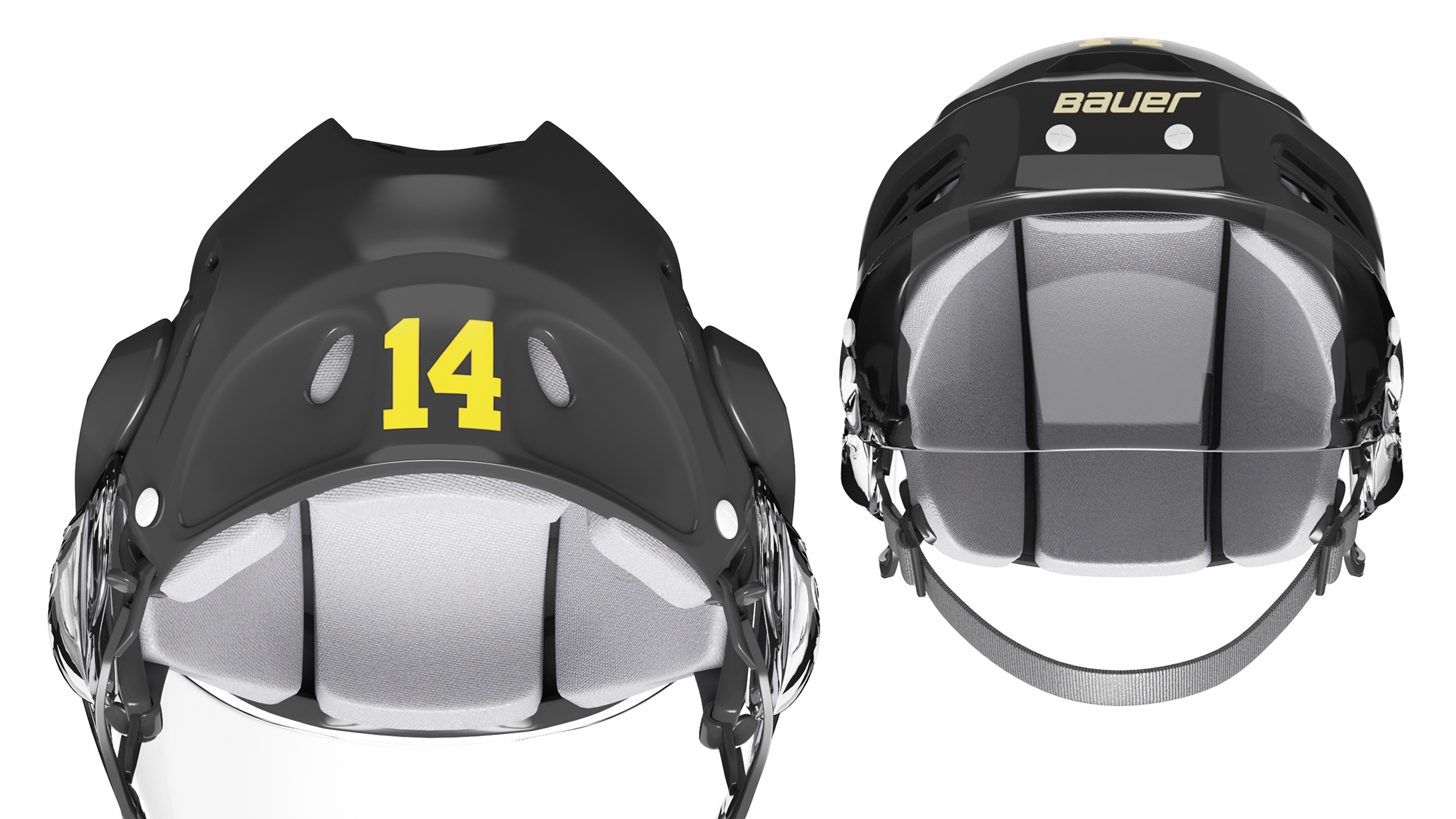 Hockey Helmet Boston Bruins 3D