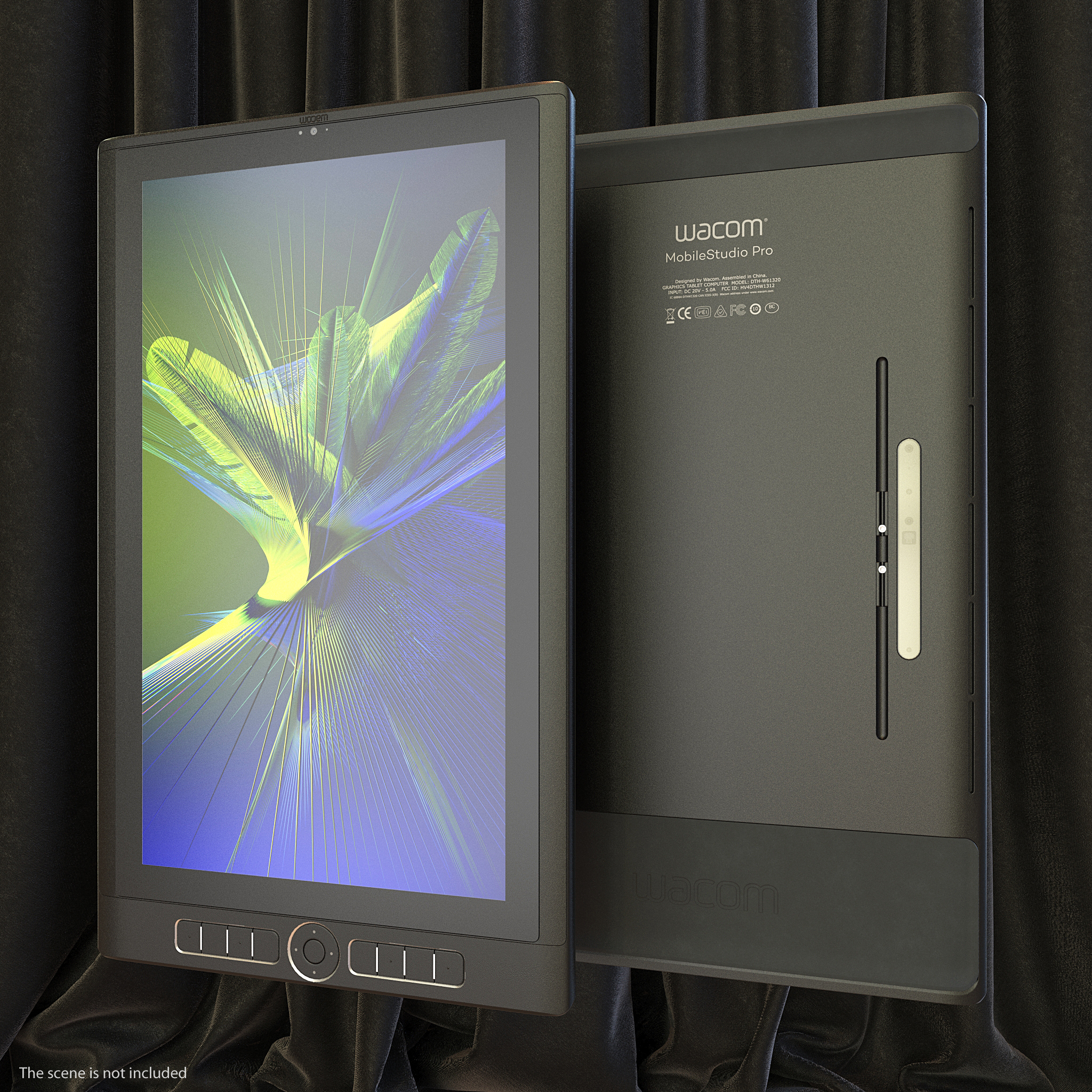 3D High Spec Liquid Tab Wacom MobileStudio Pro 16