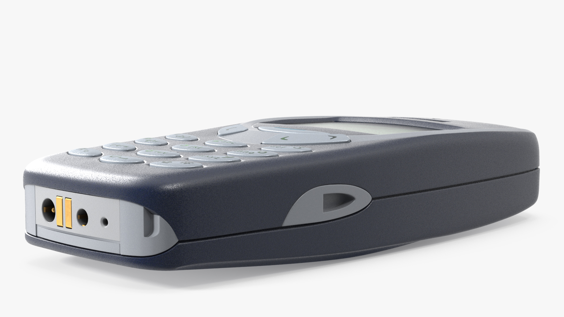 Original Nokia Phone 3310 Switched On 3D