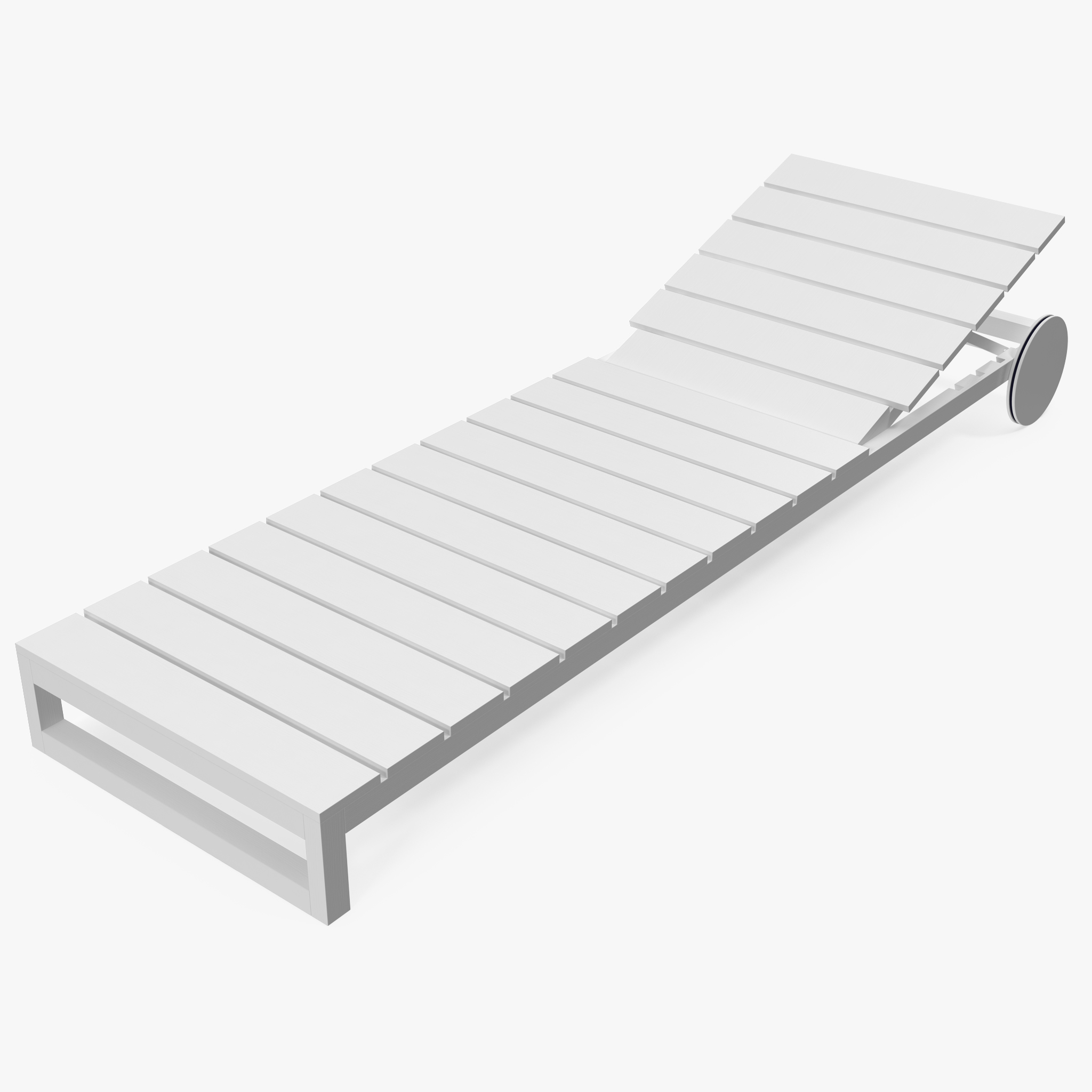 Sun Lounge Chair 3D Model