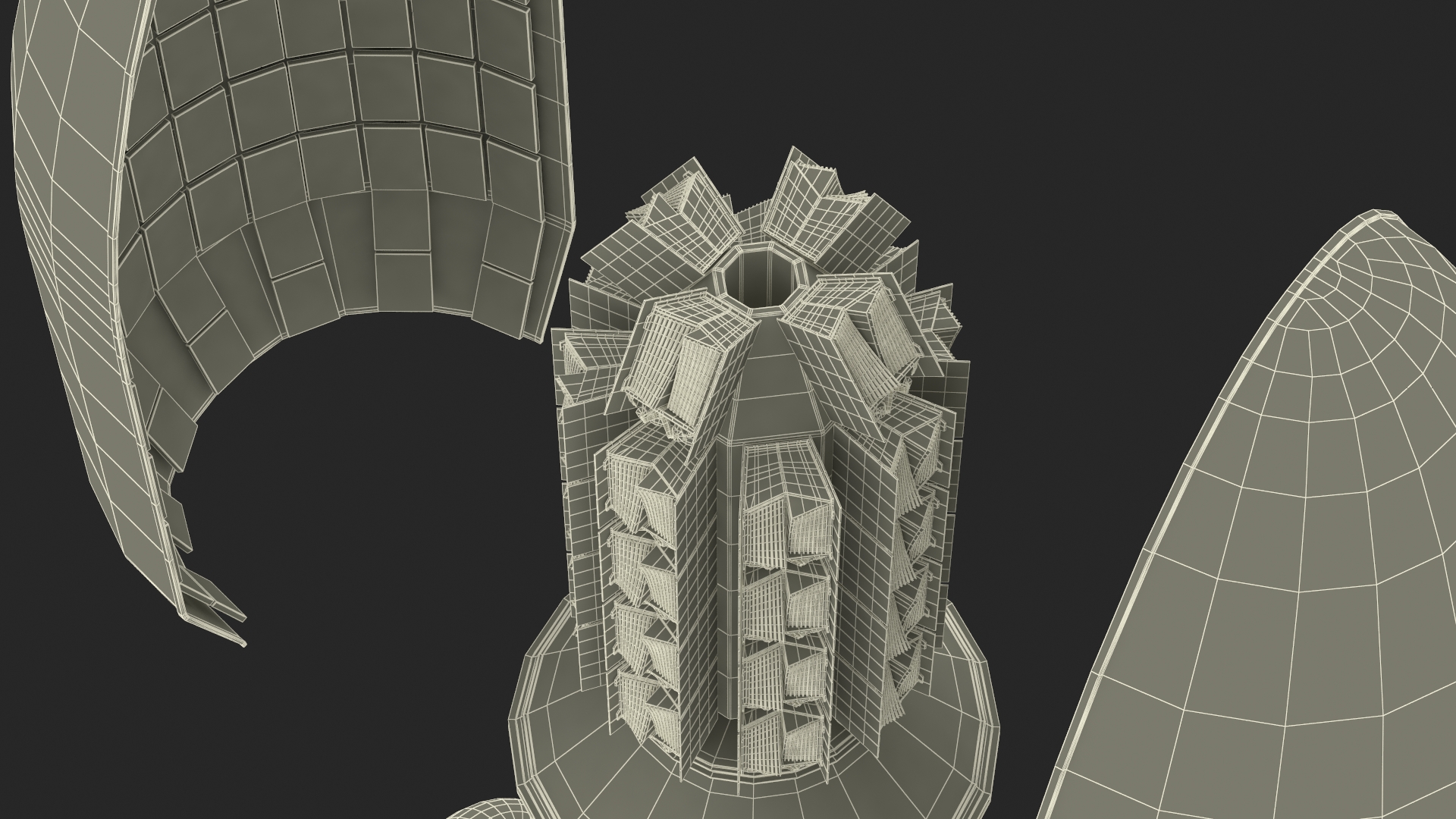 3D Space Research Rocket