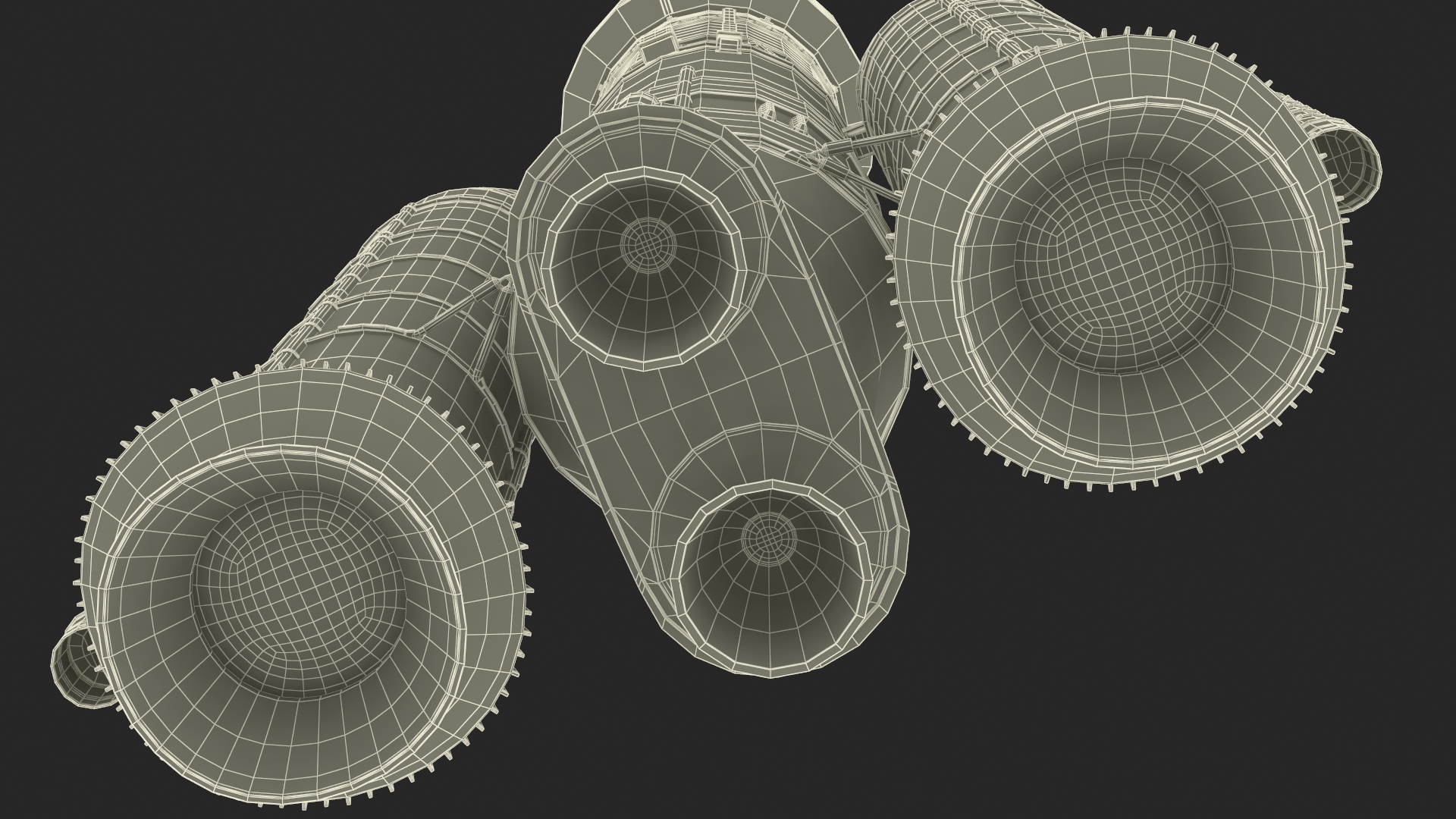 3D Space Research Rocket