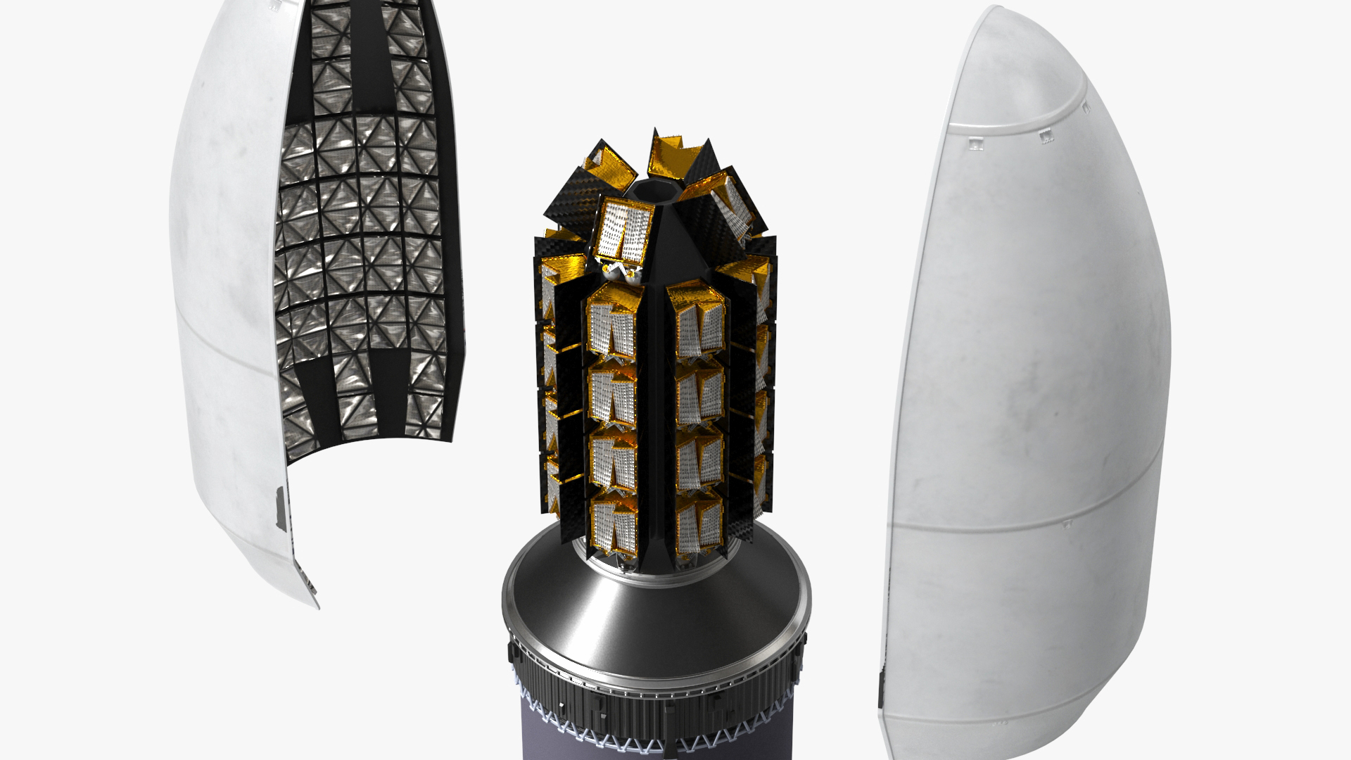 3D Space Research Rocket