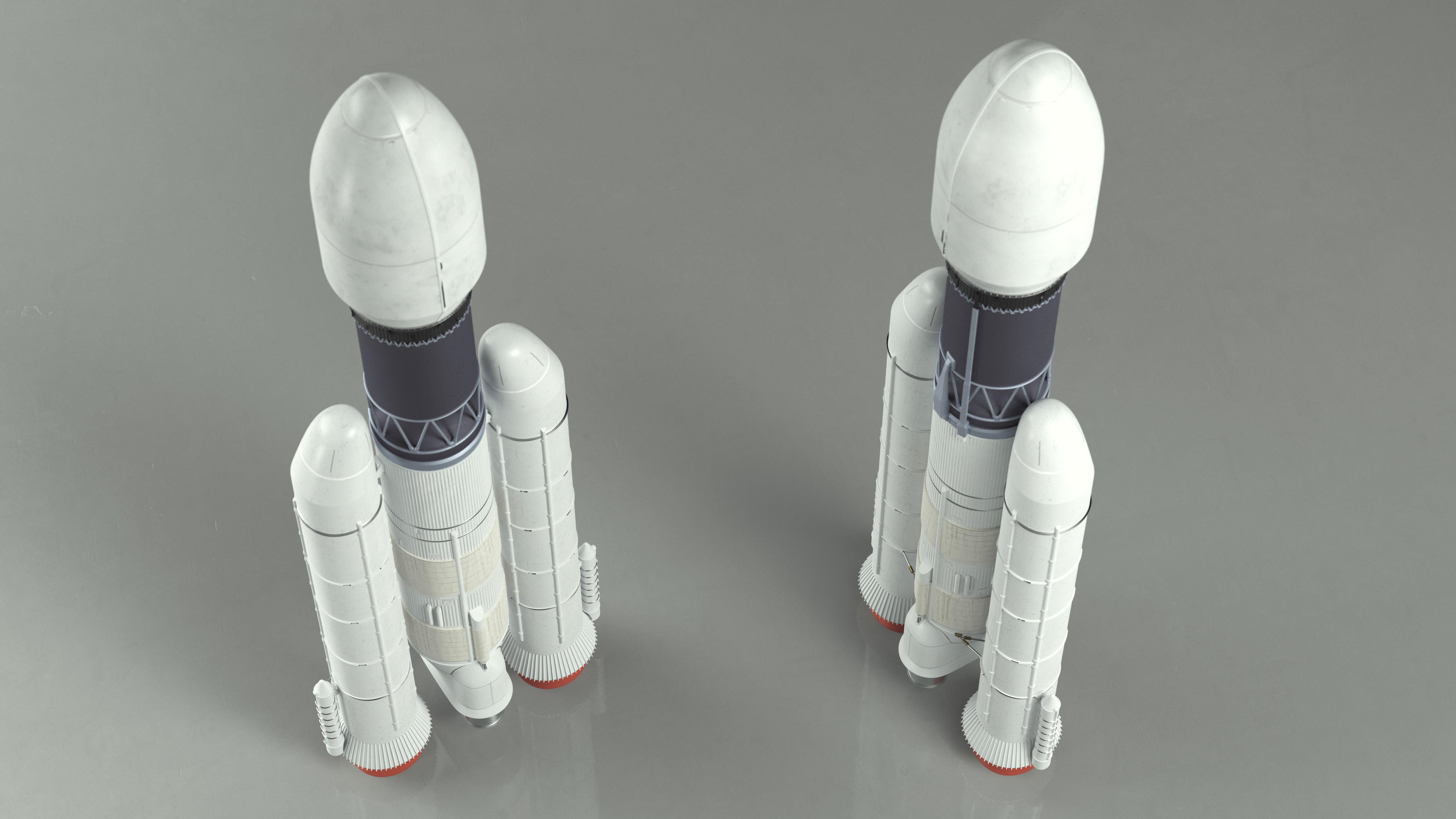 3D Space Research Rocket