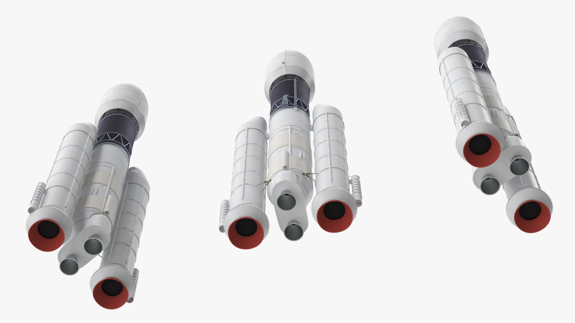 3D Space Research Rocket