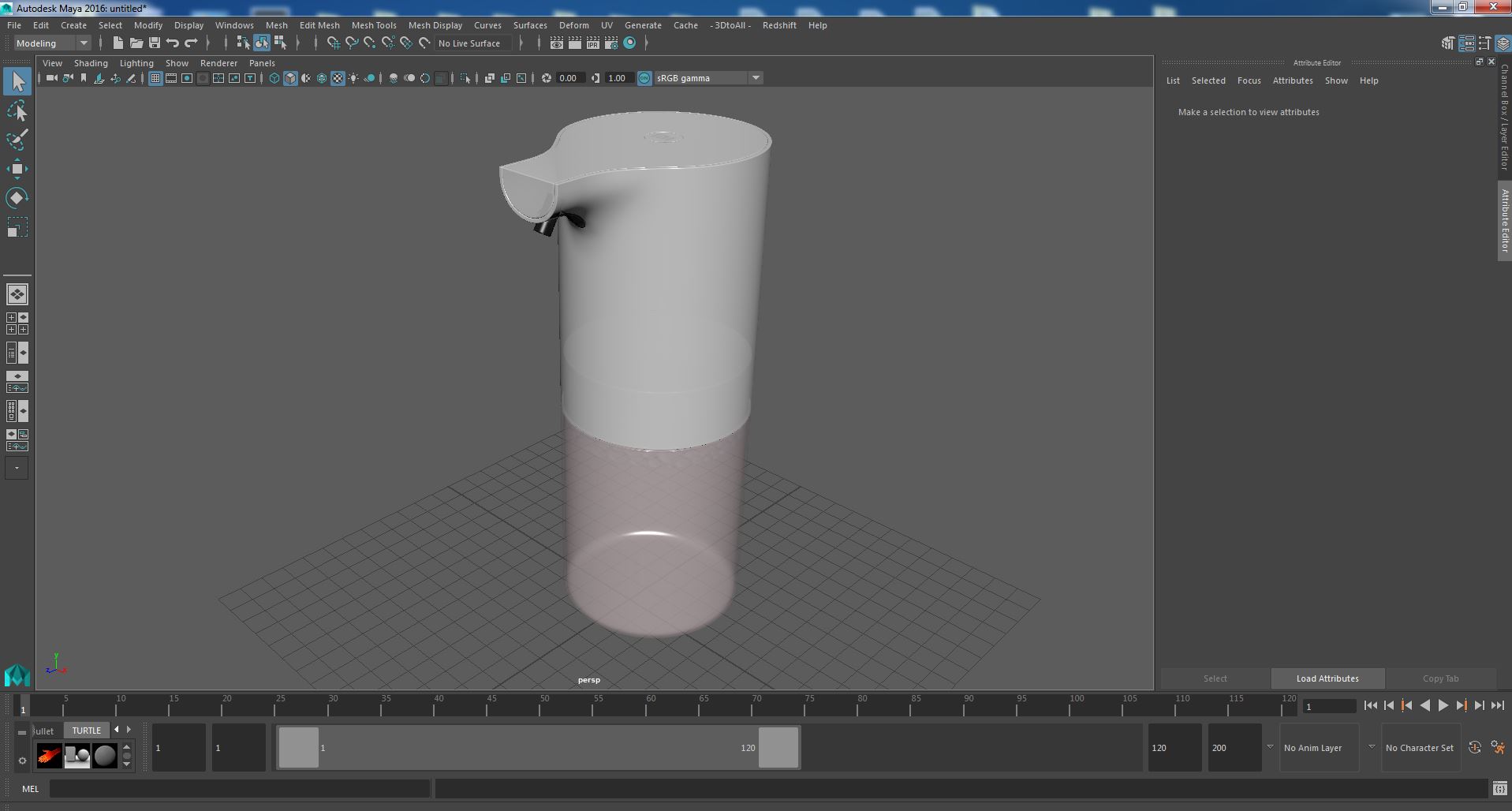 Automatic Foam Soap Dispenser Xiaomi Mijia with Pink Refill 3D model