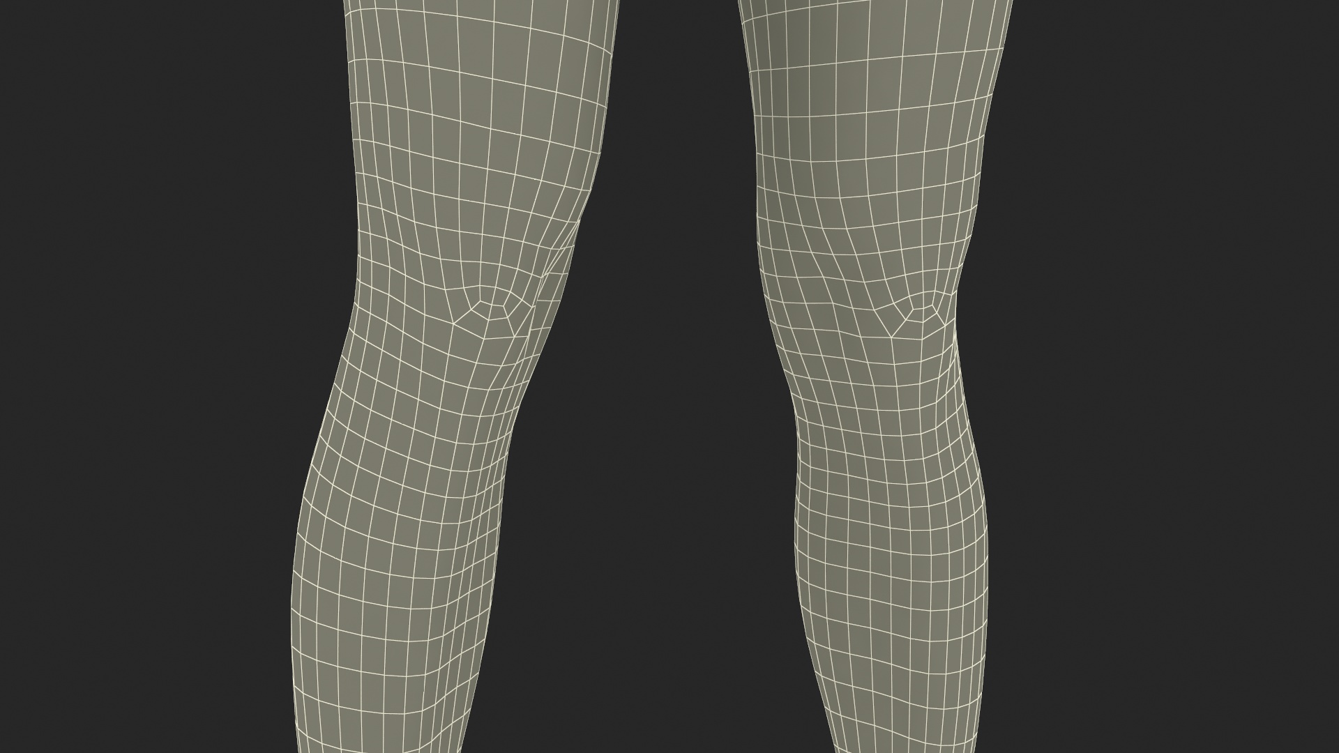 3D Female Legs