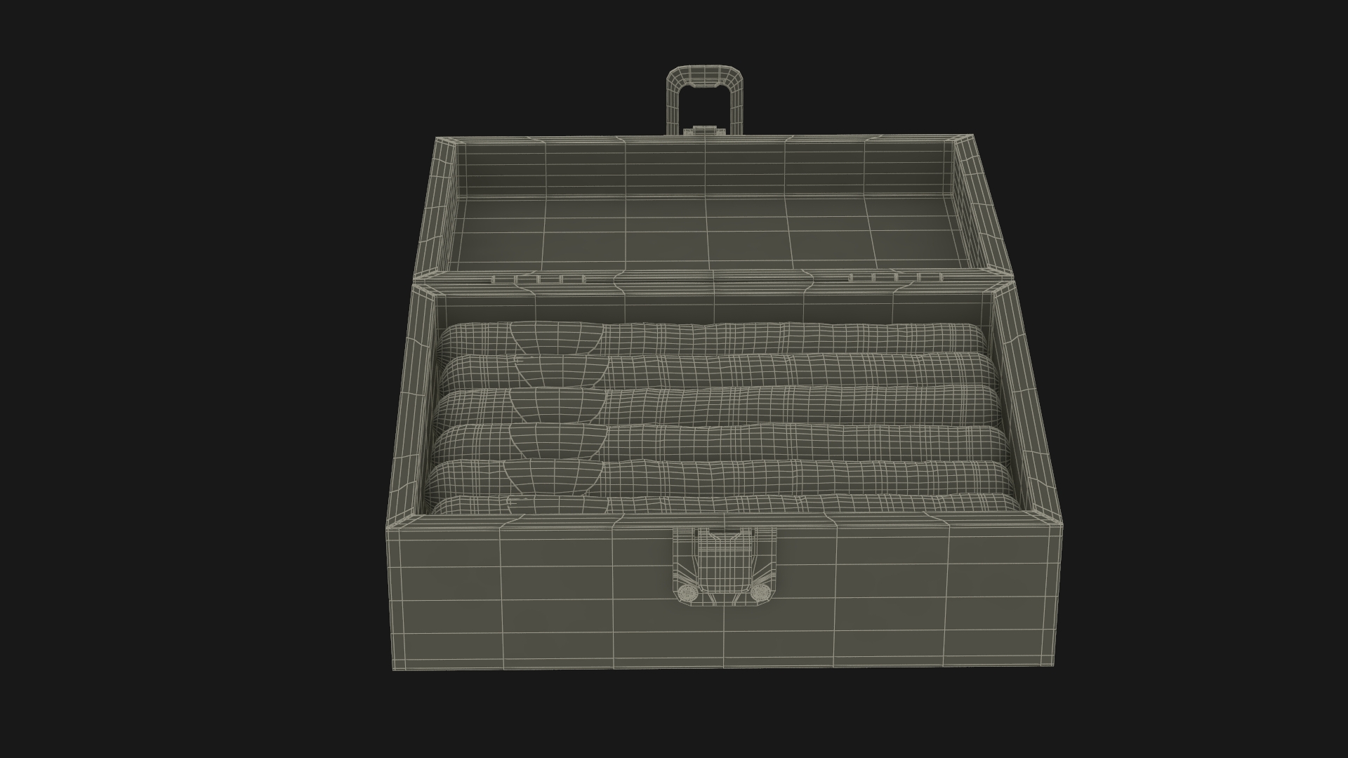 3D model Box of Leira Long Cannabis Cigar in Foil
