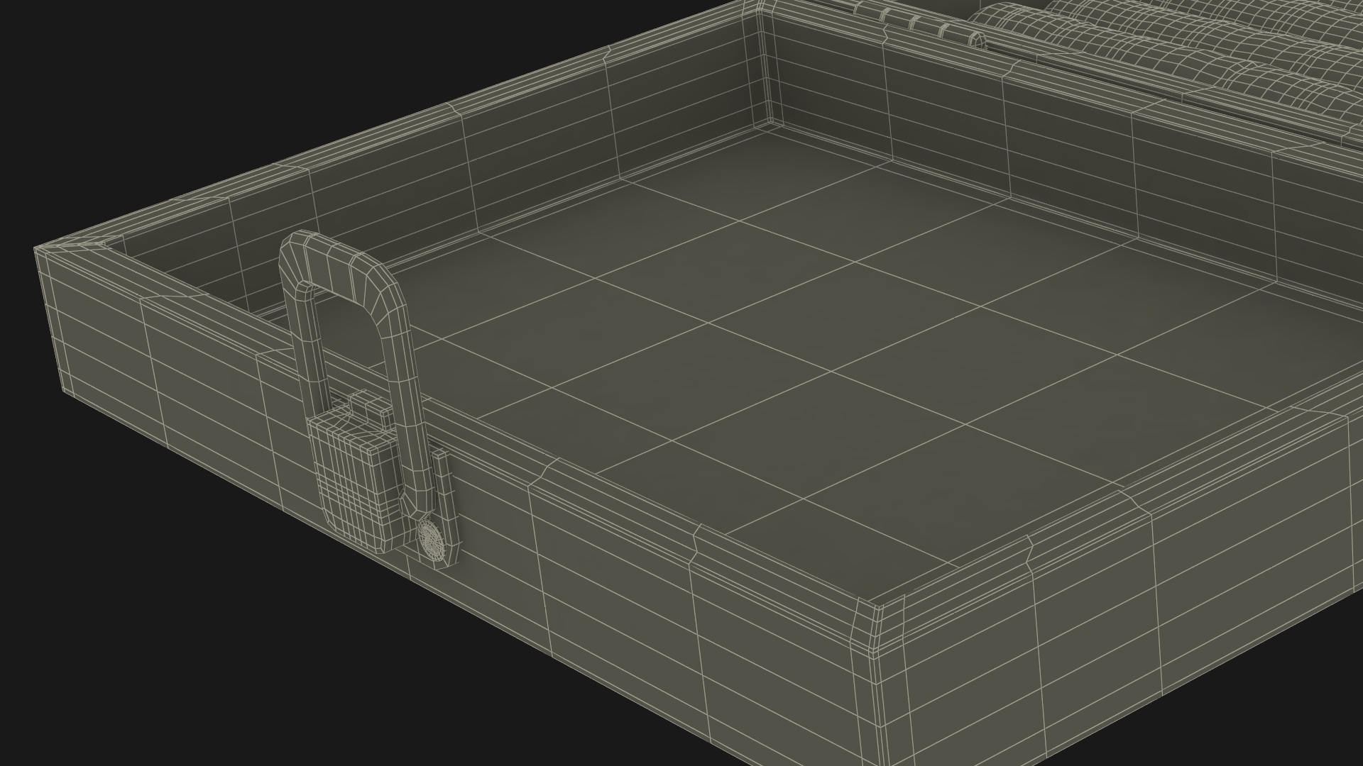 3D model Box of Leira Long Cannabis Cigar in Foil
